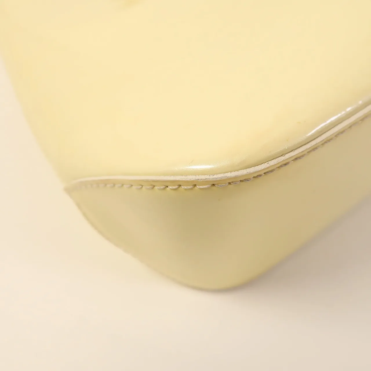 LOUIS VUITTON M91512 托特包 皮革 黃色 / Light Yellow 皮革 中古品B - 縮圖 12