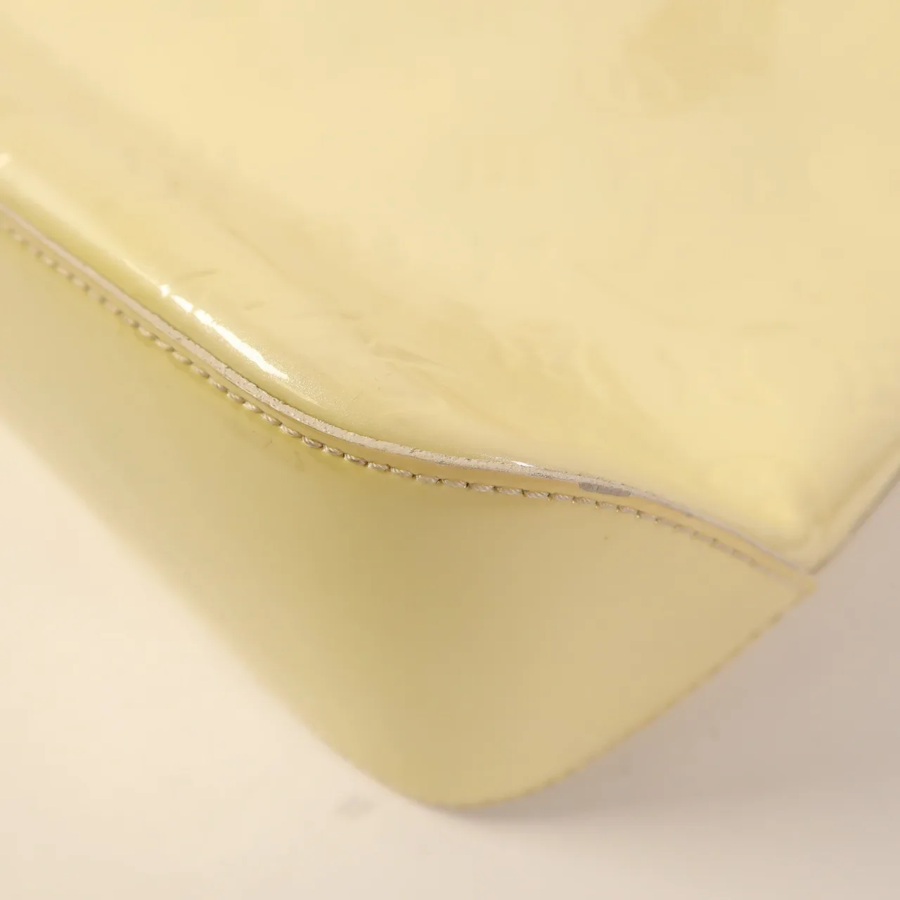 LOUIS VUITTON M91512 托特包 皮革 黃色 / Light Yellow 皮革 中古品B - 縮圖 13