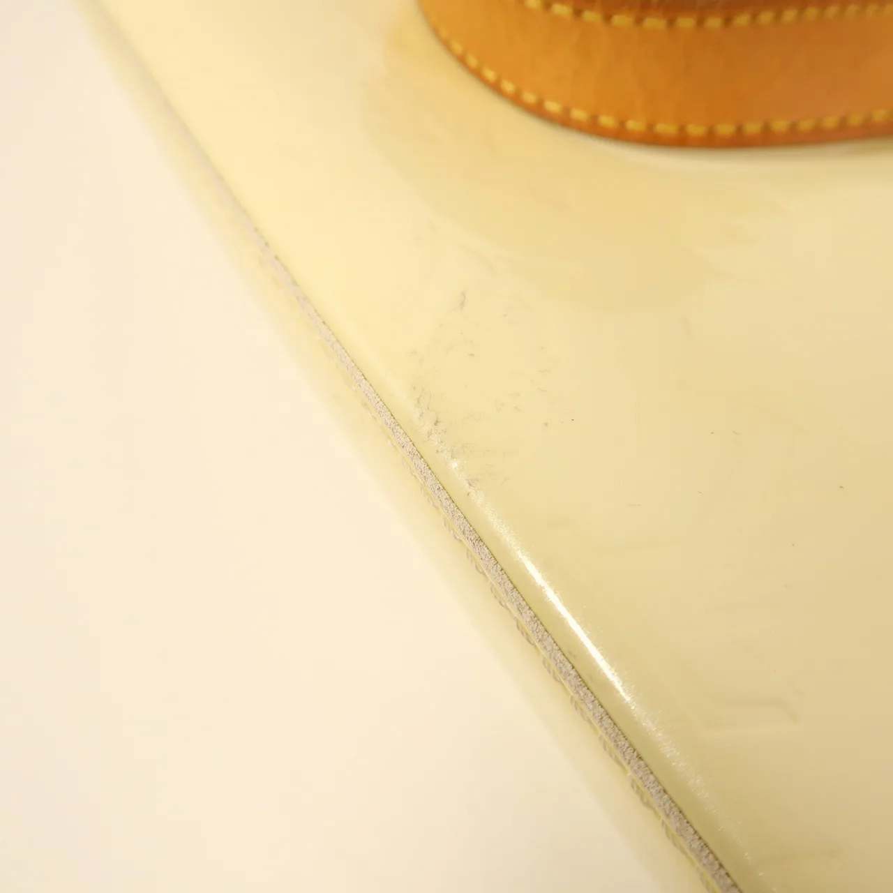 LOUIS VUITTON M91512 托特包 皮革 黃色 / Light Yellow 皮革 中古品B - 縮圖 16