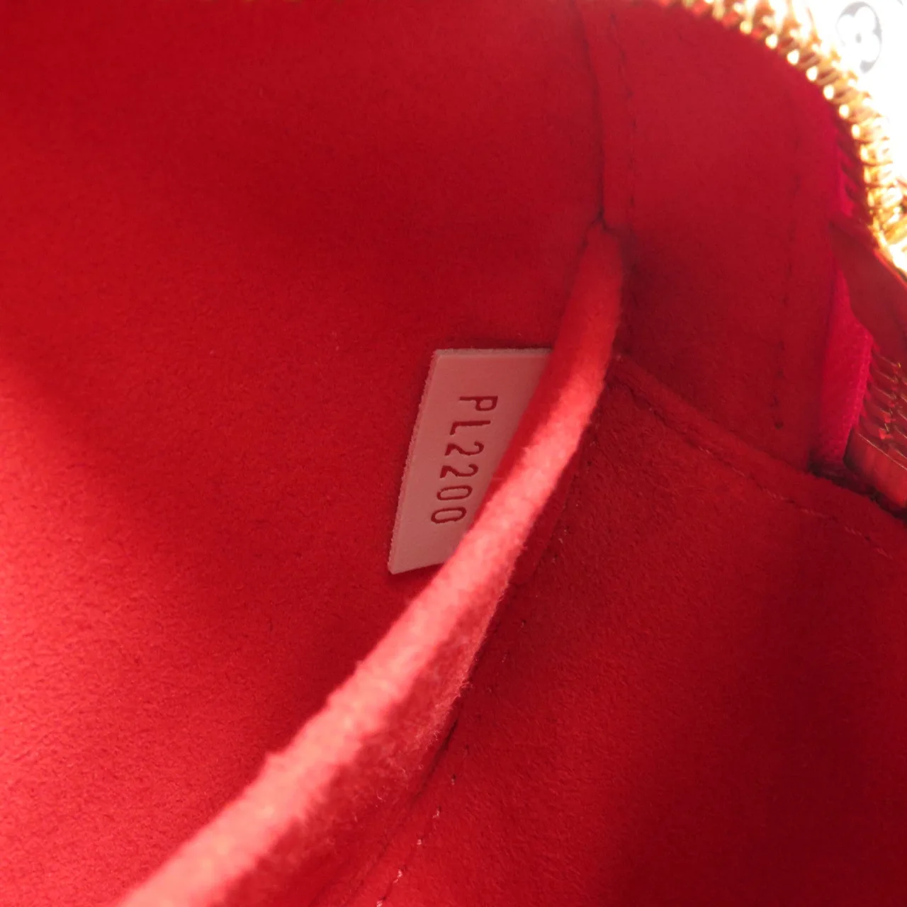 LOUIS VUITTON M45364 肩背包 塗層帆布 紅色 / 白色 / White/Red 塗層帆布 中古品A - 縮圖 12