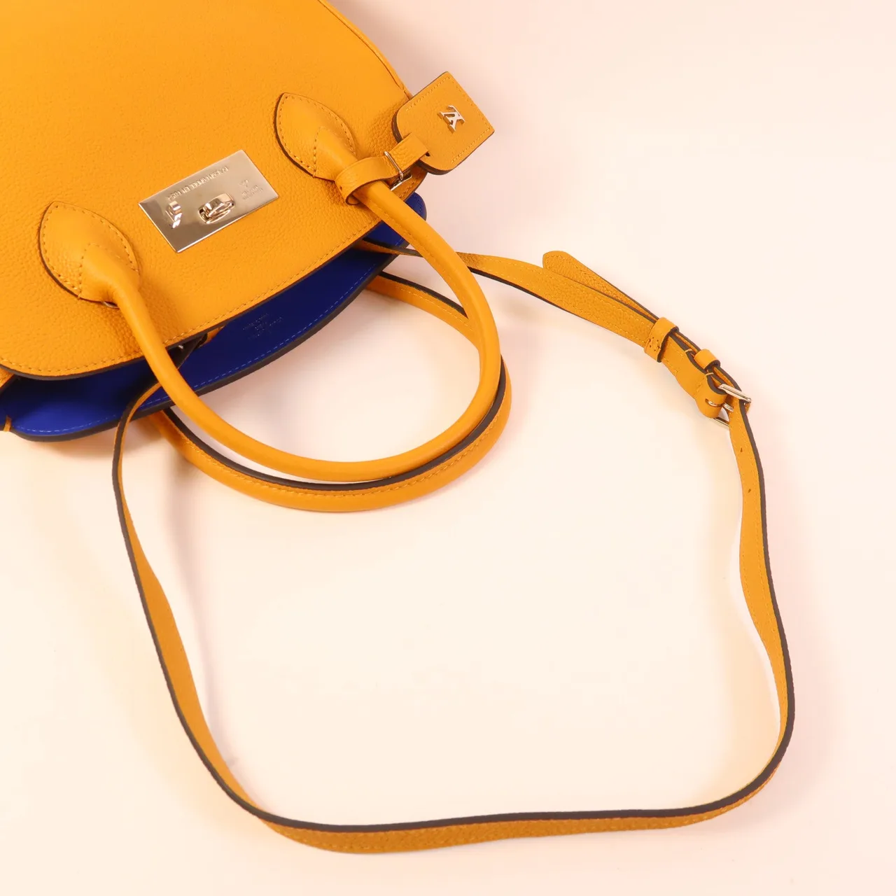 LOUIS VUITTON M55026 托特包 牛皮 橘色 / Yellow 牛皮 中古品A - 縮圖 6