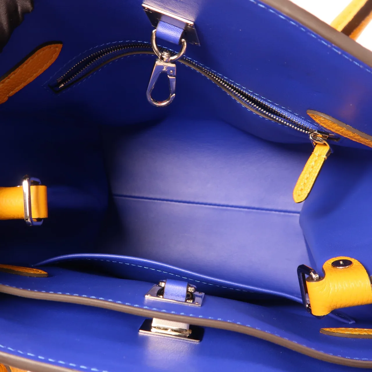 LOUIS VUITTON M55026 托特包 牛皮 橘色 / Yellow 牛皮 中古品A - 縮圖 7