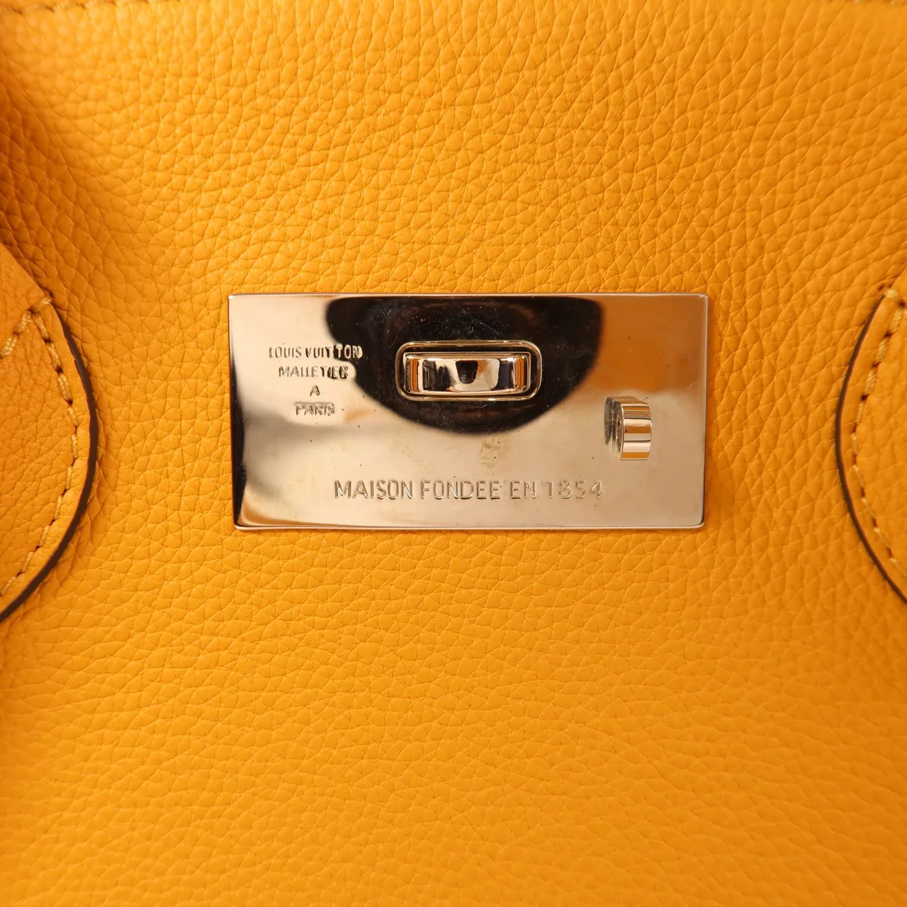 LOUIS VUITTON M55026 托特包 牛皮 橘色 / Yellow 牛皮 中古品A - 縮圖 9