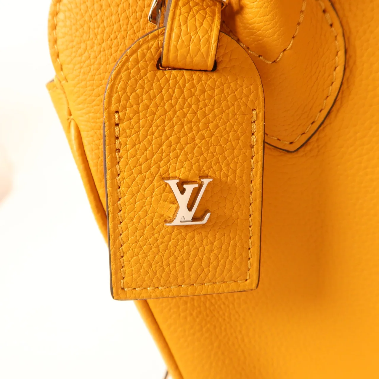 LOUIS VUITTON M55026 托特包 牛皮 橘色 / Yellow 牛皮 中古品A - 縮圖 10