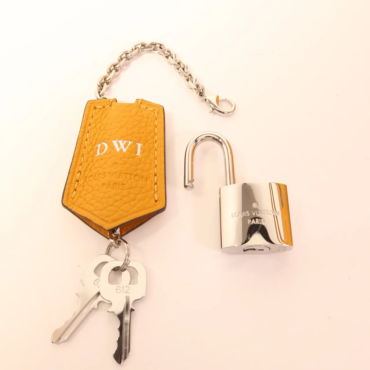 LOUIS VUITTON M55026 托特包 牛皮 橘色 / Yellow 牛皮 中古品A - 縮圖 11