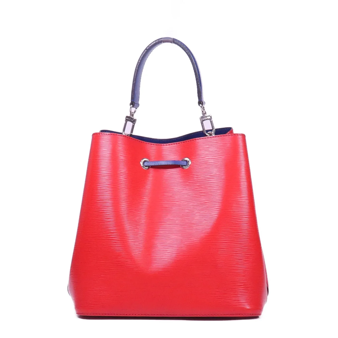 LOUIS VUITTON NeoNoe M54365 兩用包 牛皮 紅色 / 藍色 / Red/Blue 牛皮 中古品B - 縮圖 2