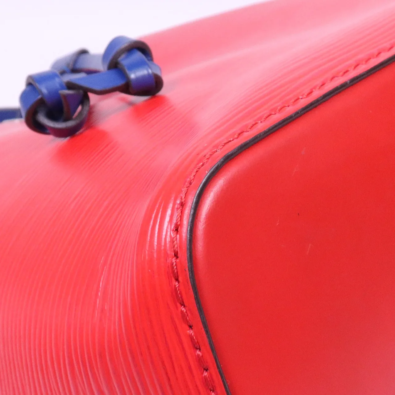 LOUIS VUITTON NeoNoe M54365 兩用包 牛皮 紅色 / 藍色 / Red/Blue 牛皮 中古品B - 縮圖 9