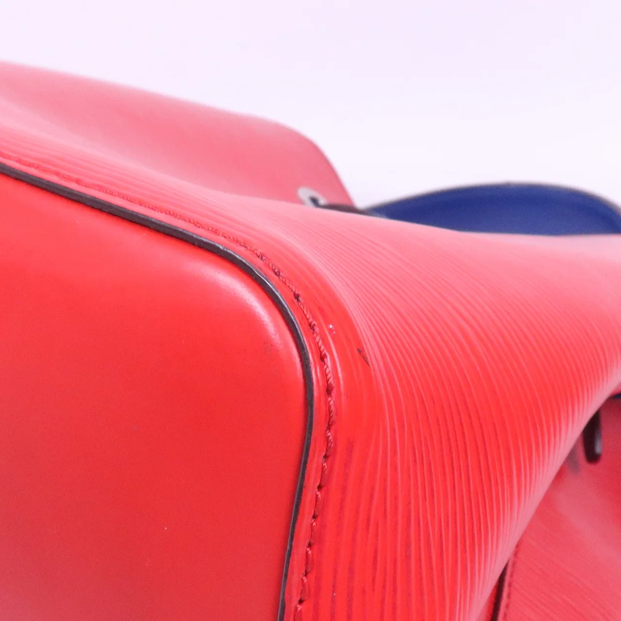 LOUIS VUITTON NeoNoe M54365 兩用包 牛皮 紅色 / 藍色 / Red/Blue 牛皮 中古品B - 縮圖 12