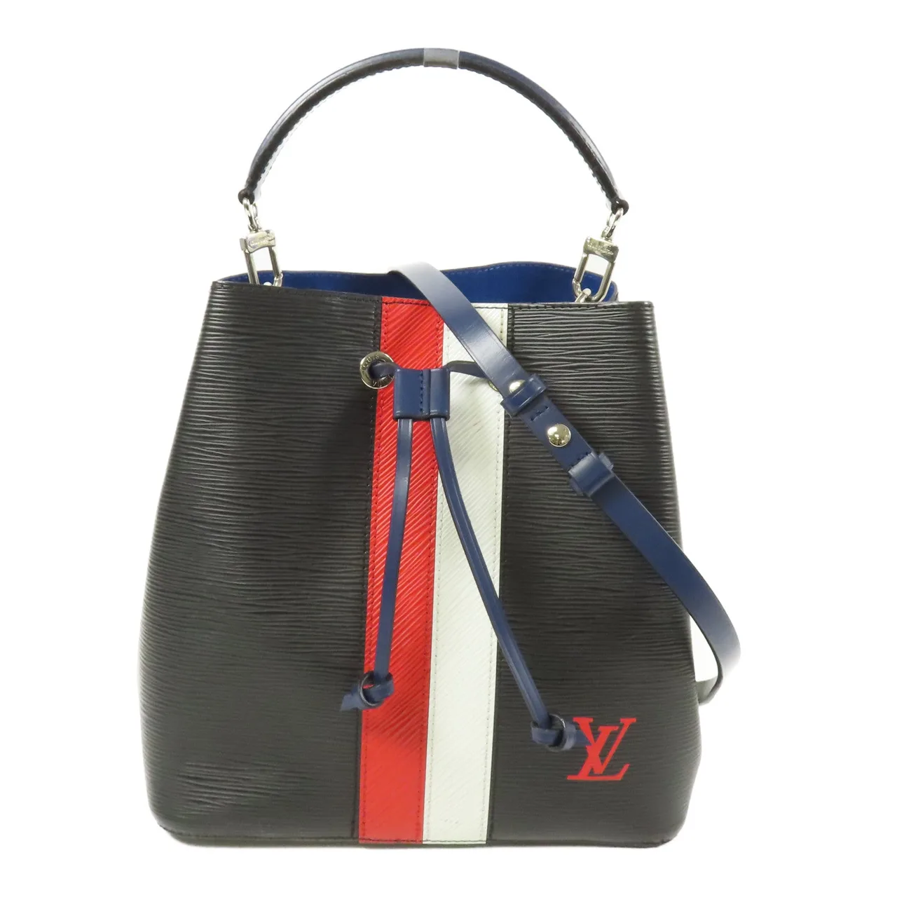 LOUIS VUITTON NeoNoe M52161 兩用包 牛皮 黑色 / 紅色 / Black/White/Red