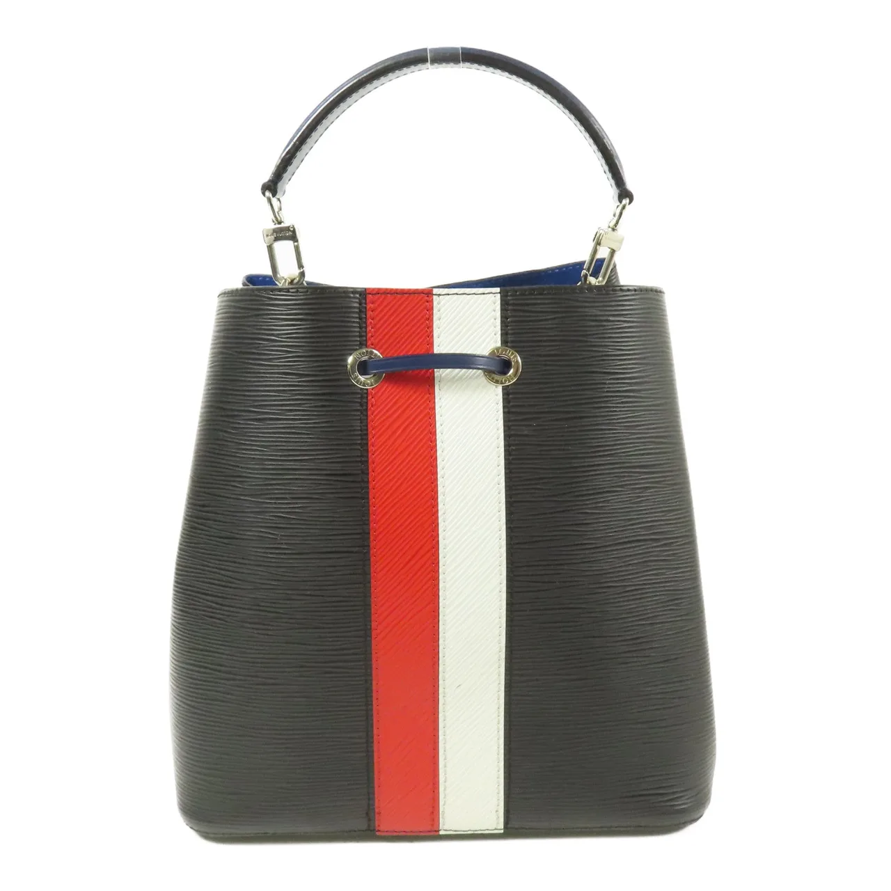 LOUIS VUITTON NeoNoe M52161 兩用包 牛皮 黑色 / 紅色 / Black/White/Red 牛皮 中古品B - 縮圖 2