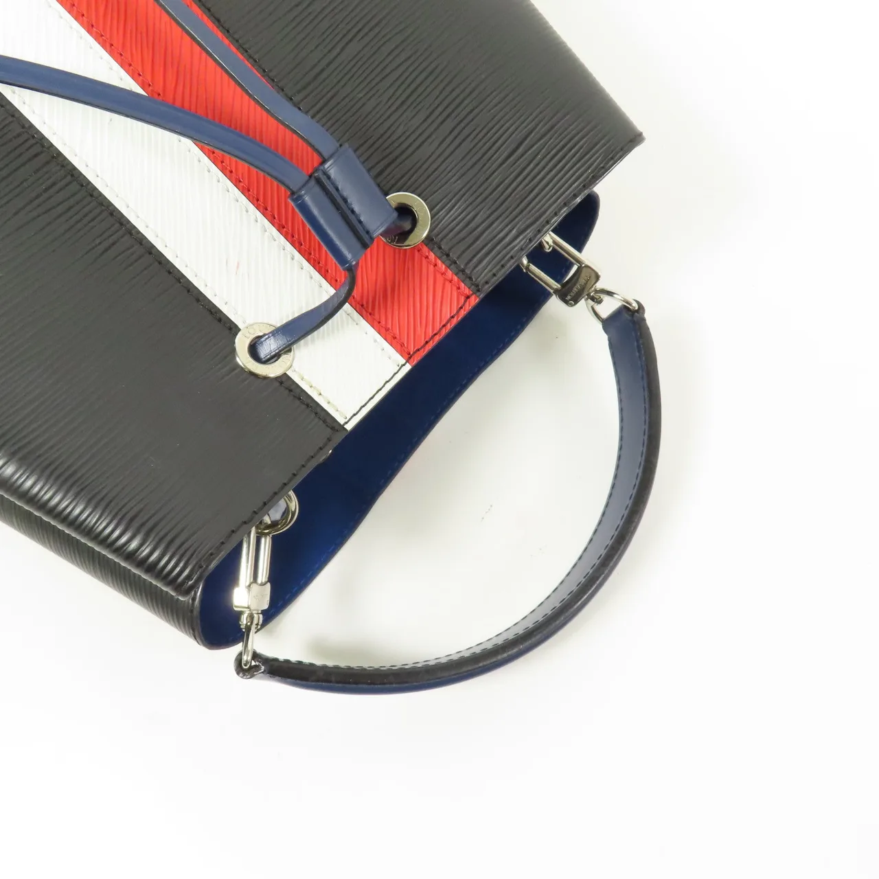 LOUIS VUITTON NeoNoe M52161 兩用包 牛皮 黑色 / 紅色 / Black/White/Red 牛皮 中古品B - 縮圖 9