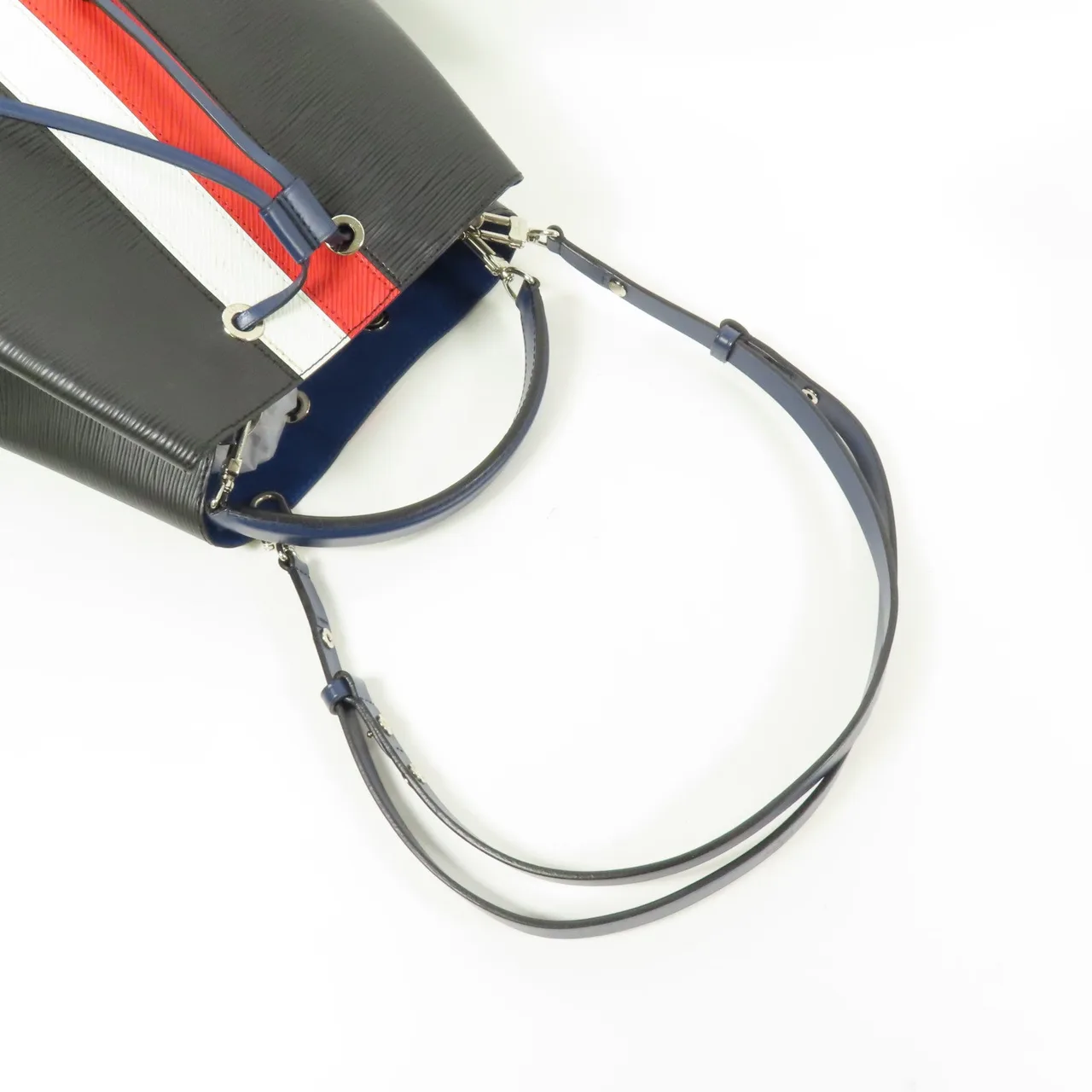 LOUIS VUITTON NeoNoe M52161 兩用包 牛皮 黑色 / 紅色 / Black/White/Red 牛皮 中古品B - 縮圖 10