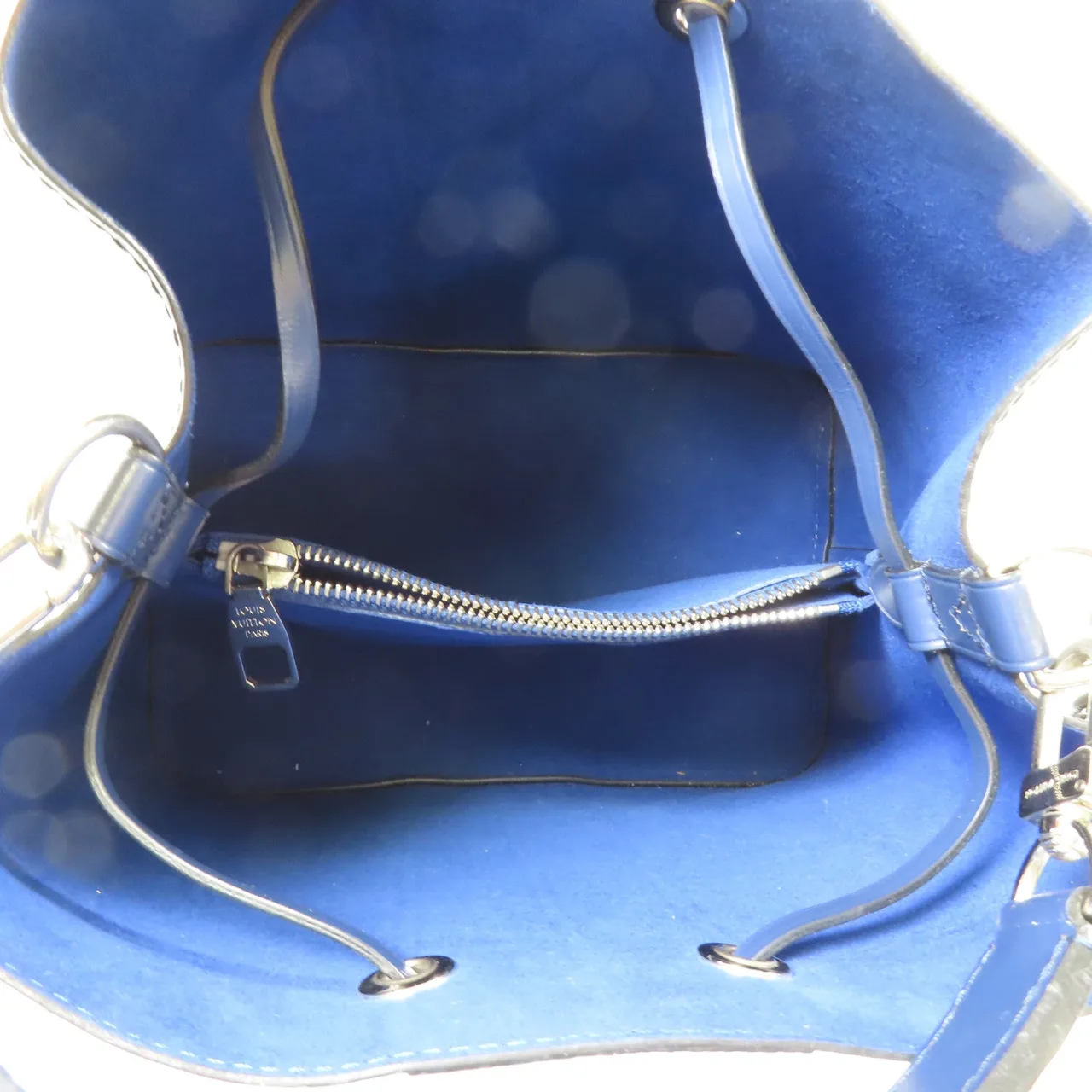 LOUIS VUITTON NeoNoe M52161 兩用包 牛皮 黑色 / 紅色 / Black/White/Red 牛皮 中古品B - 縮圖 17