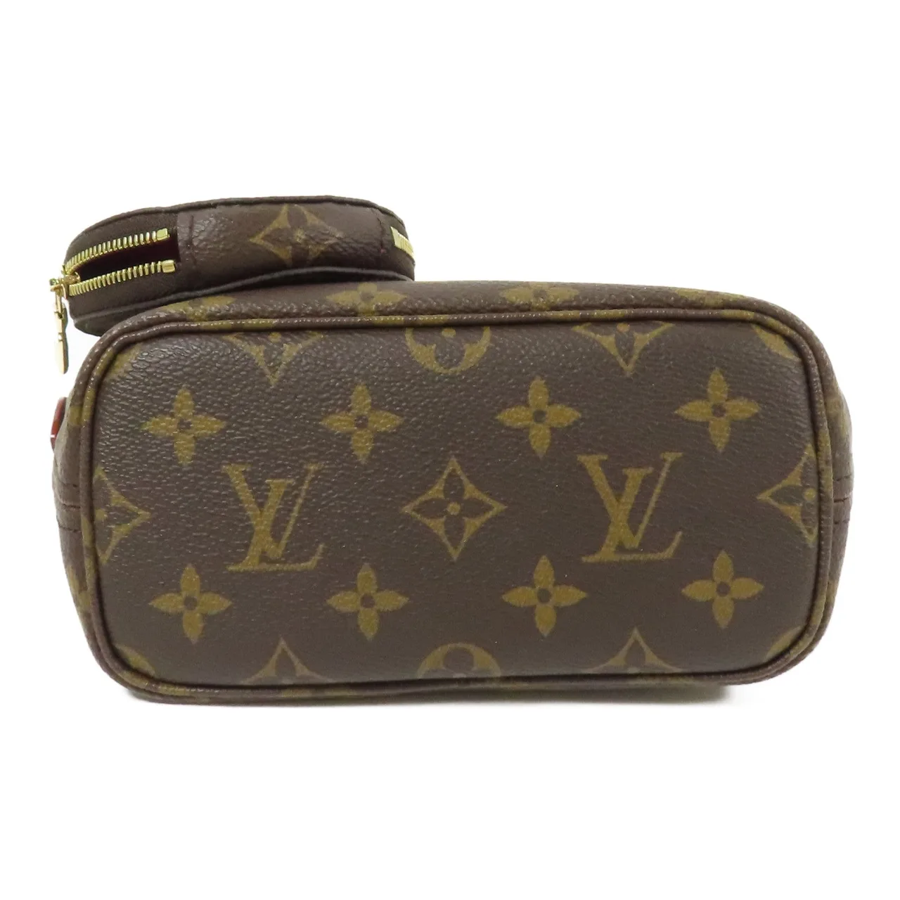 LOUIS VUITTON Neverfull M46786 兩用包 塗層帆布 棕色 / Brown 塗層帆布 中古品B - 縮圖 4
