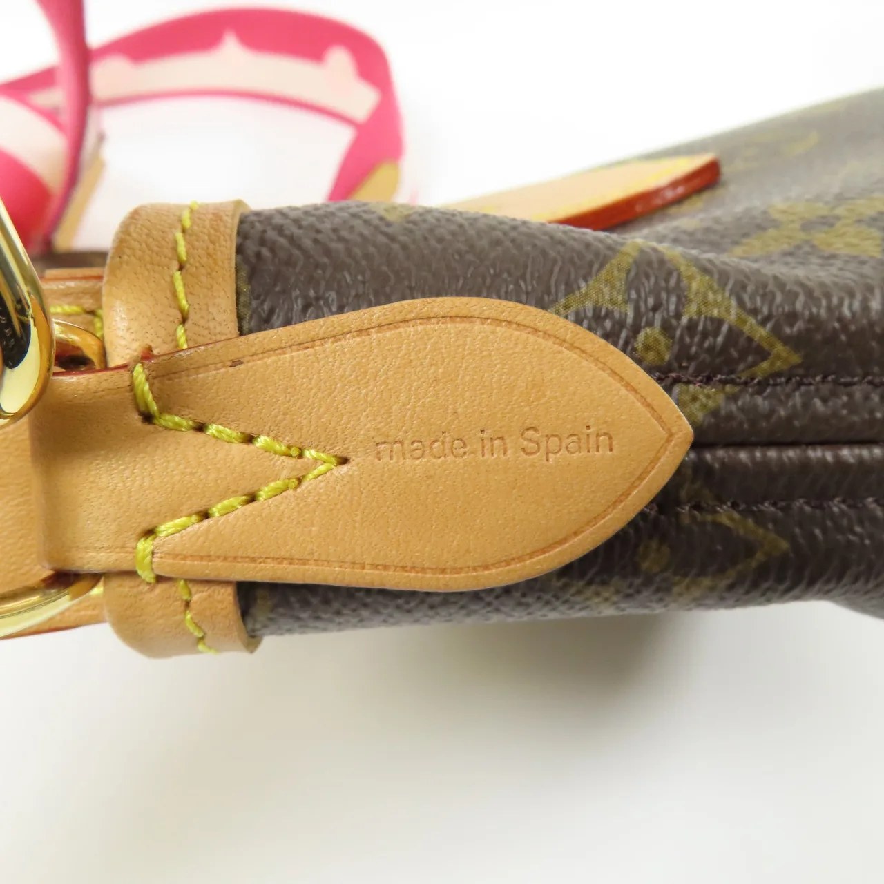 LOUIS VUITTON Neverfull M46786 兩用包 塗層帆布 棕色 / Brown 塗層帆布 中古品B - 縮圖 13