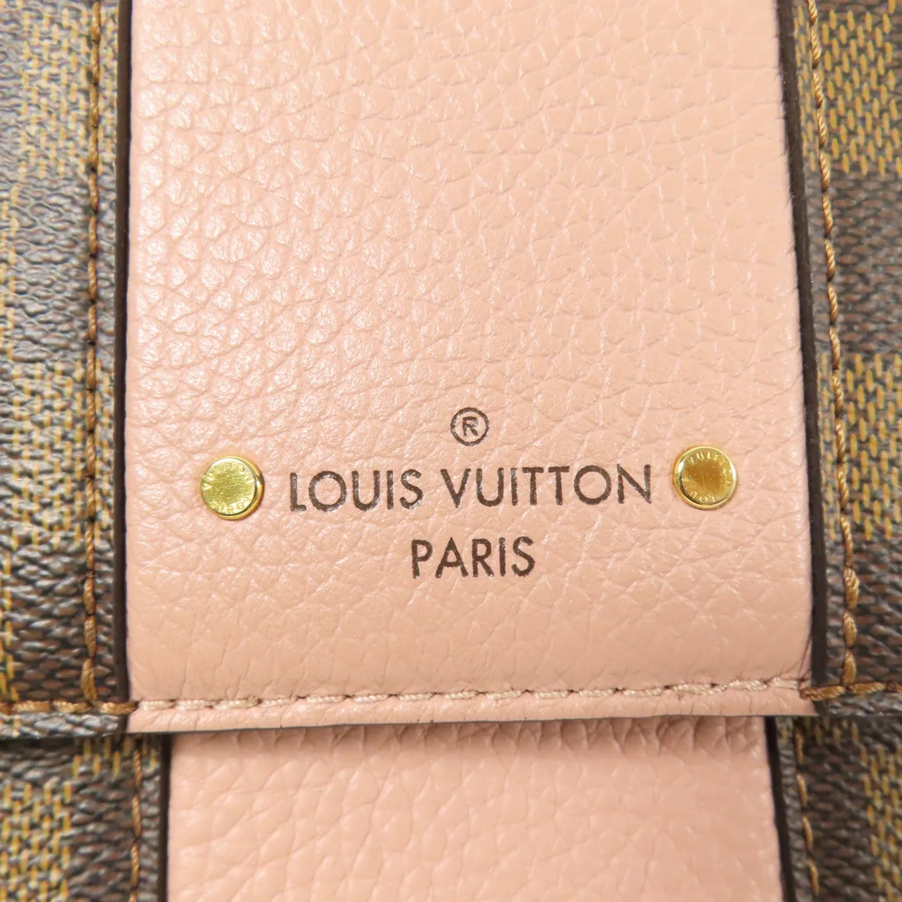 LOUIS VUITTON N64417 兩用包 塗層帆布 棕色 / 粉色 / Brown/Pink 塗層帆布 中古品A - 縮圖 13