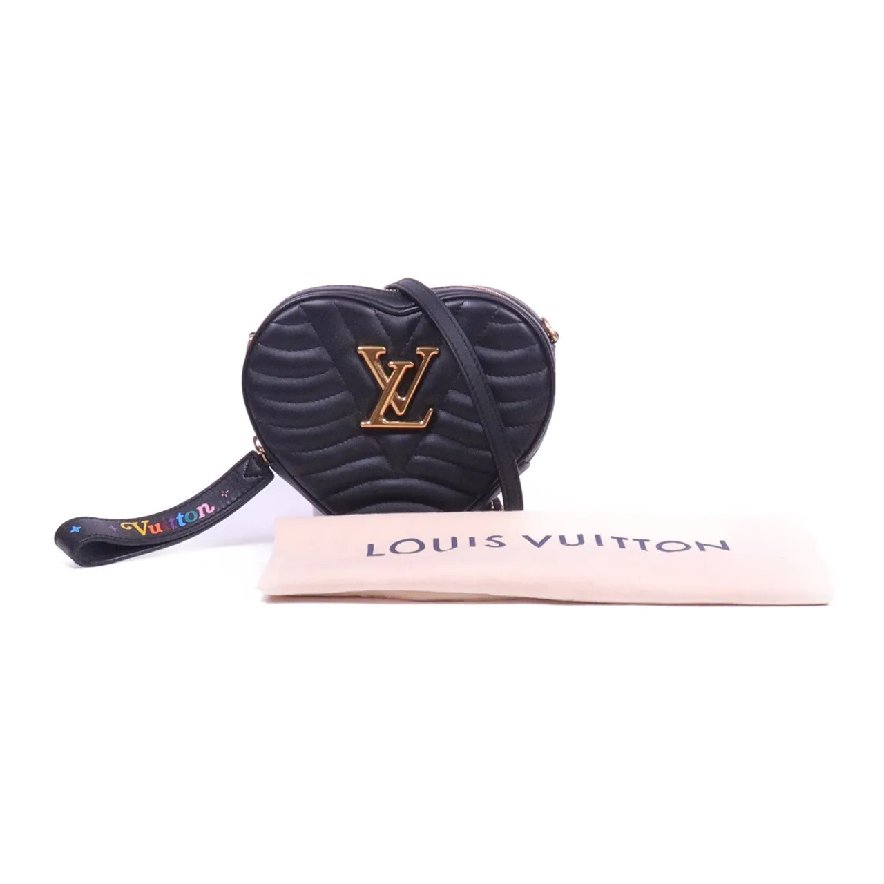 LOUIS VUITTON New Wave M52796 肩背包 牛皮 黑色 / Black 牛皮 中古品A - 縮圖 5