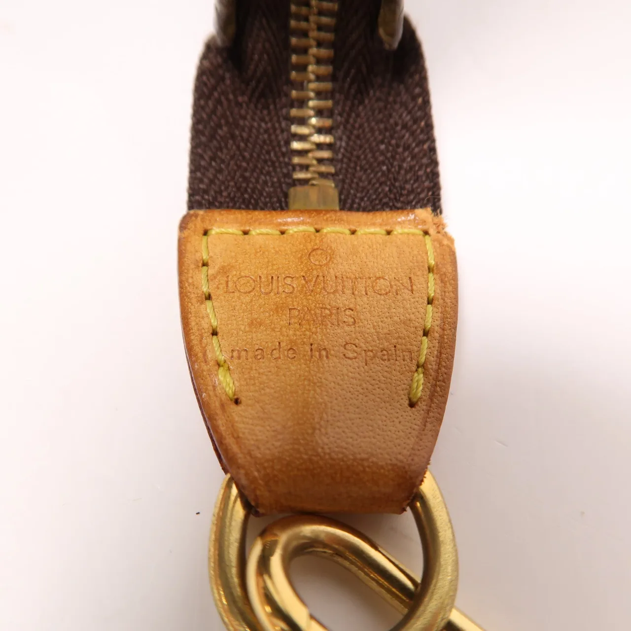 LOUIS VUITTON Pochette Accessoires M51980 化妝箱包 塗層帆布 棕色 / Brown 塗層帆布 中古品B - 縮圖 6