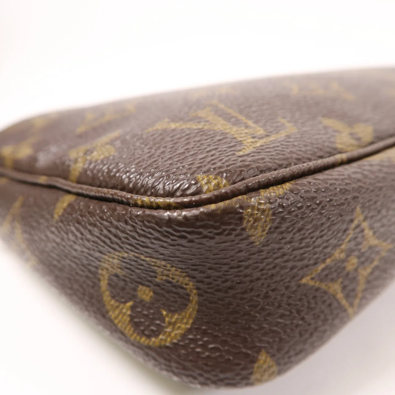 LOUIS VUITTON Pochette Accessoires M51980 化妝箱包 塗層帆布 棕色 / Brown 塗層帆布 中古品B - 縮圖 11