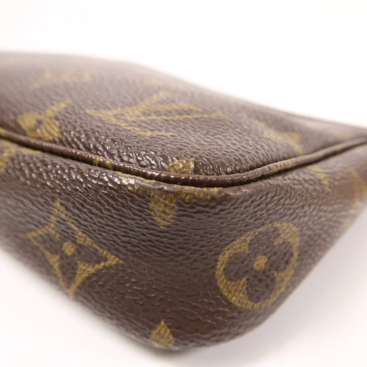 LOUIS VUITTON Pochette Accessoires M51980 化妝箱包 塗層帆布 棕色 / Brown 塗層帆布 中古品B - 縮圖 12