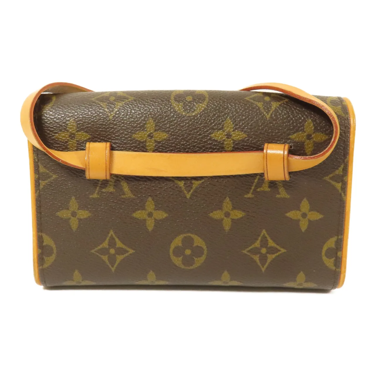 LOUIS VUITTON Pochette Florentine M51855 腰包 塗層帆布 棕色 / Brown 塗層帆布 中古品B - 縮圖 2