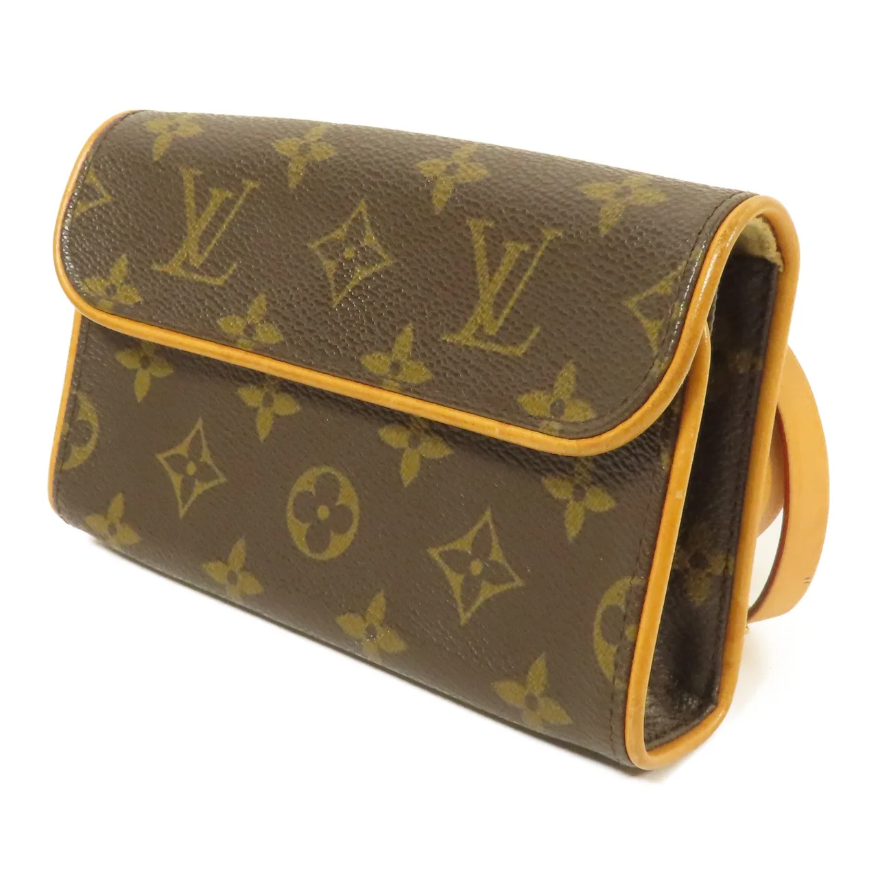 LOUIS VUITTON Pochette Florentine M51855 腰包 塗層帆布 棕色 / Brown 塗層帆布 中古品B - 縮圖 3