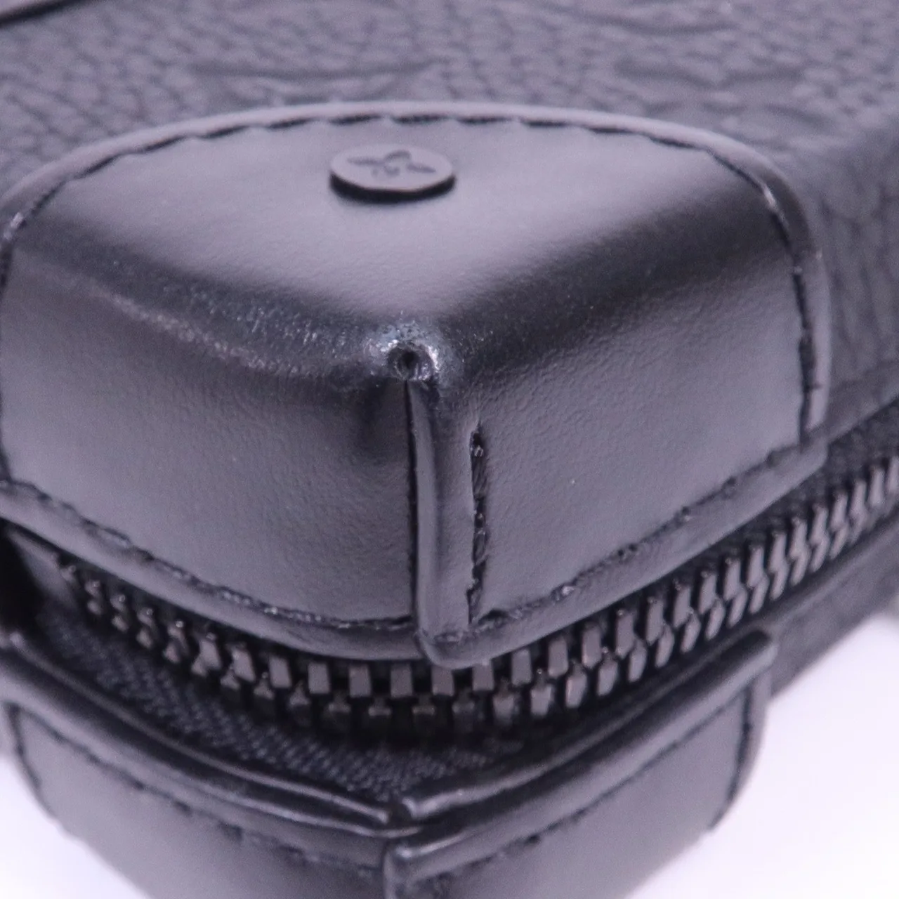 LOUIS VUITTON Soft Trunk M80224 肩背包 牛皮 黑色 / Black 牛皮 中古品A - 縮圖 9