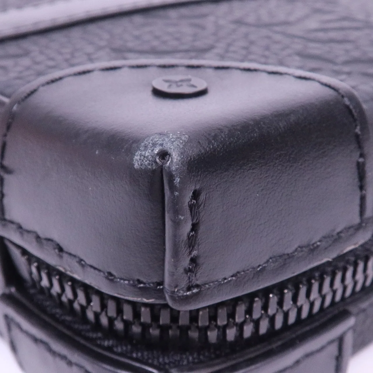 LOUIS VUITTON Soft Trunk M80224 肩背包 牛皮 黑色 / Black 牛皮 中古品A - 縮圖 11