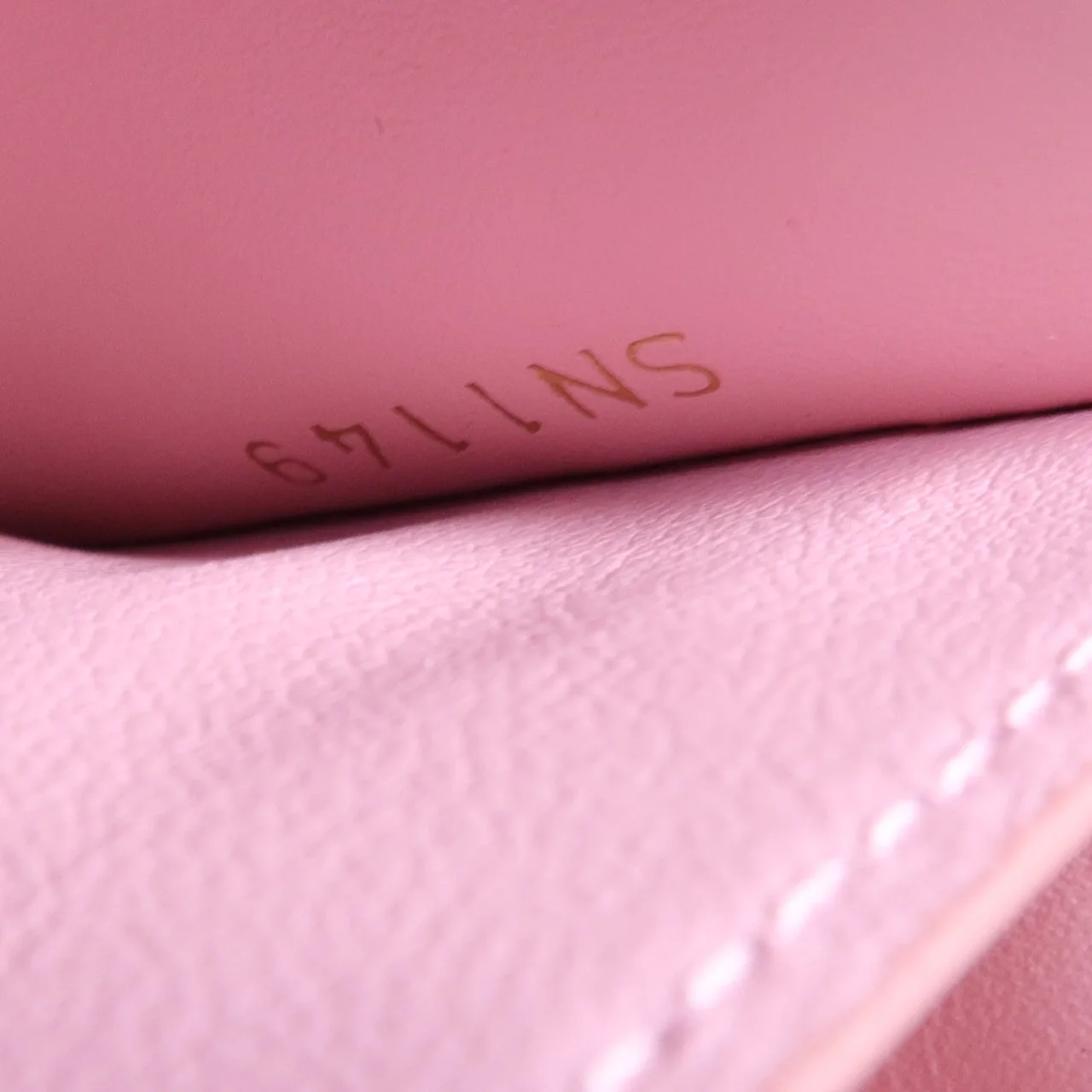 LOUIS VUITTON Flore Chain Wallet M67405 肩背包 塗層帆布 棕色 / 粉色 / Brown/Pink 塗層帆布 中古品B - 縮圖 7