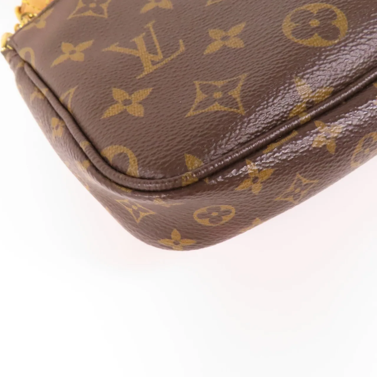 LOUIS VUITTON Multi Pochette M44840 兩用包 塗層帆布 棕色 / Brown 塗層帆布 中古品B - 縮圖 7