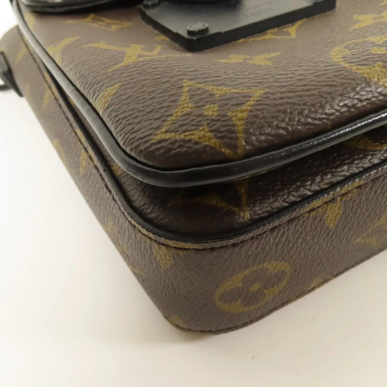 LOUIS VUITTON S-Lock M81522 肩背包 塗層帆布 棕色 / Brown 塗層帆布 中古品A - 縮圖 5
