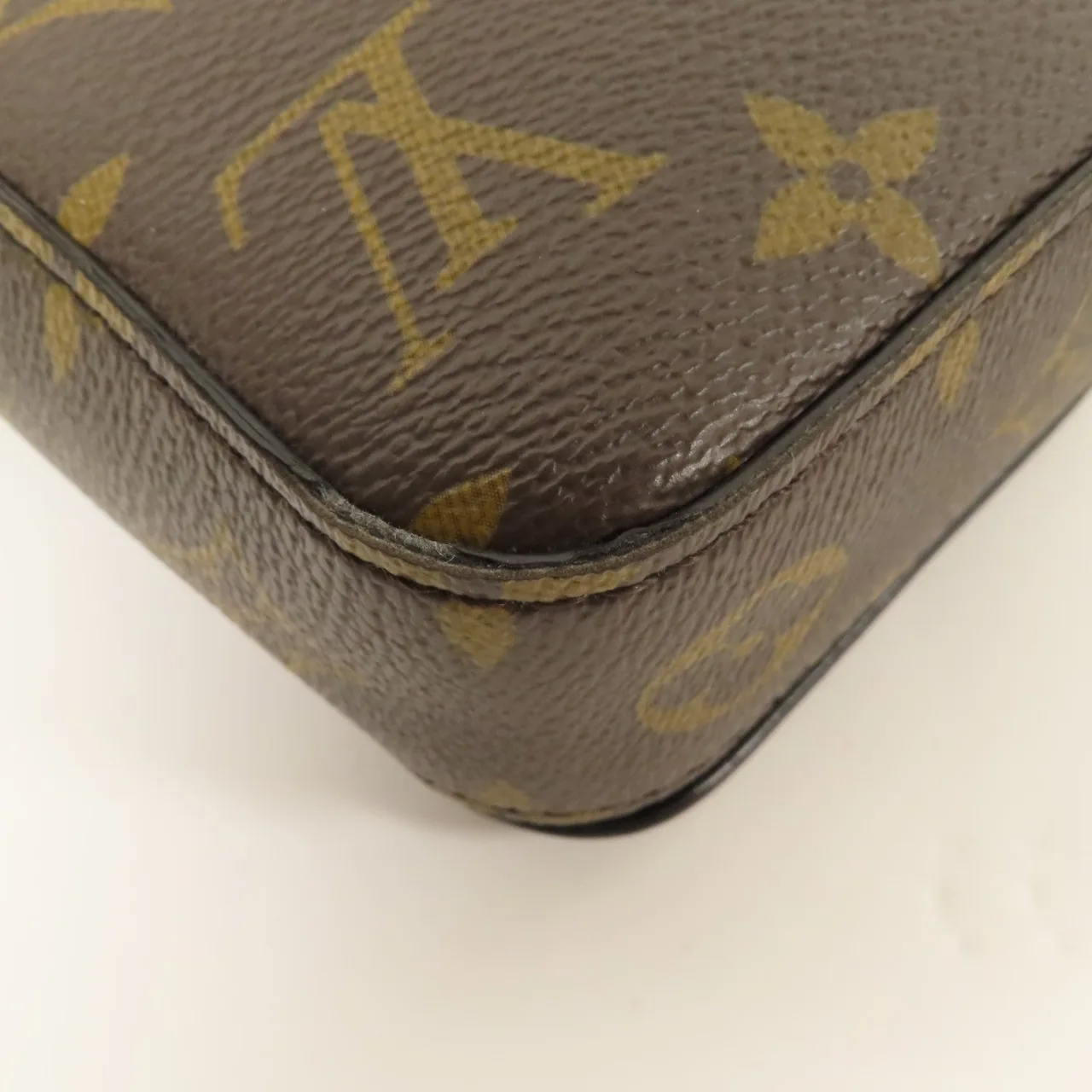 LOUIS VUITTON S-Lock M81522 肩背包 塗層帆布 棕色 / Brown 塗層帆布 中古品A - 縮圖 7