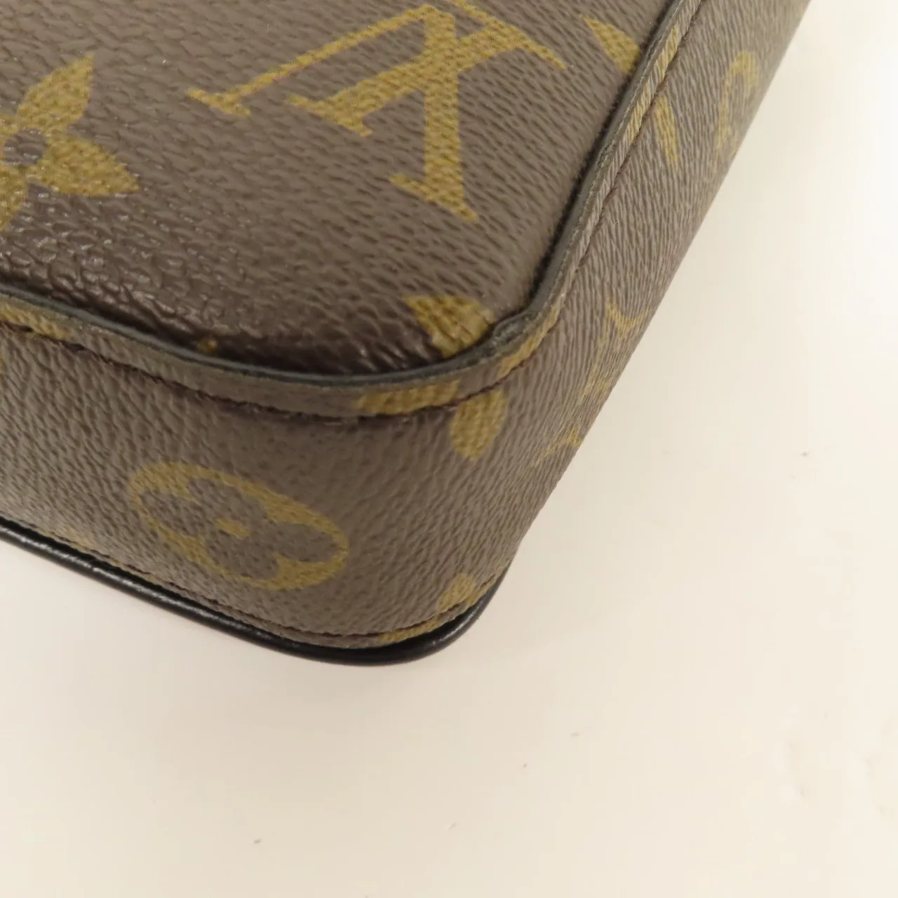 LOUIS VUITTON S-Lock M81522 肩背包 塗層帆布 棕色 / Brown 塗層帆布 中古品A - 縮圖 9