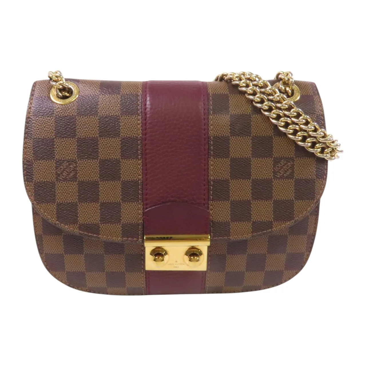 LOUIS VUITTON N64420 肩背包 塗層帆布 棕色 / Brown