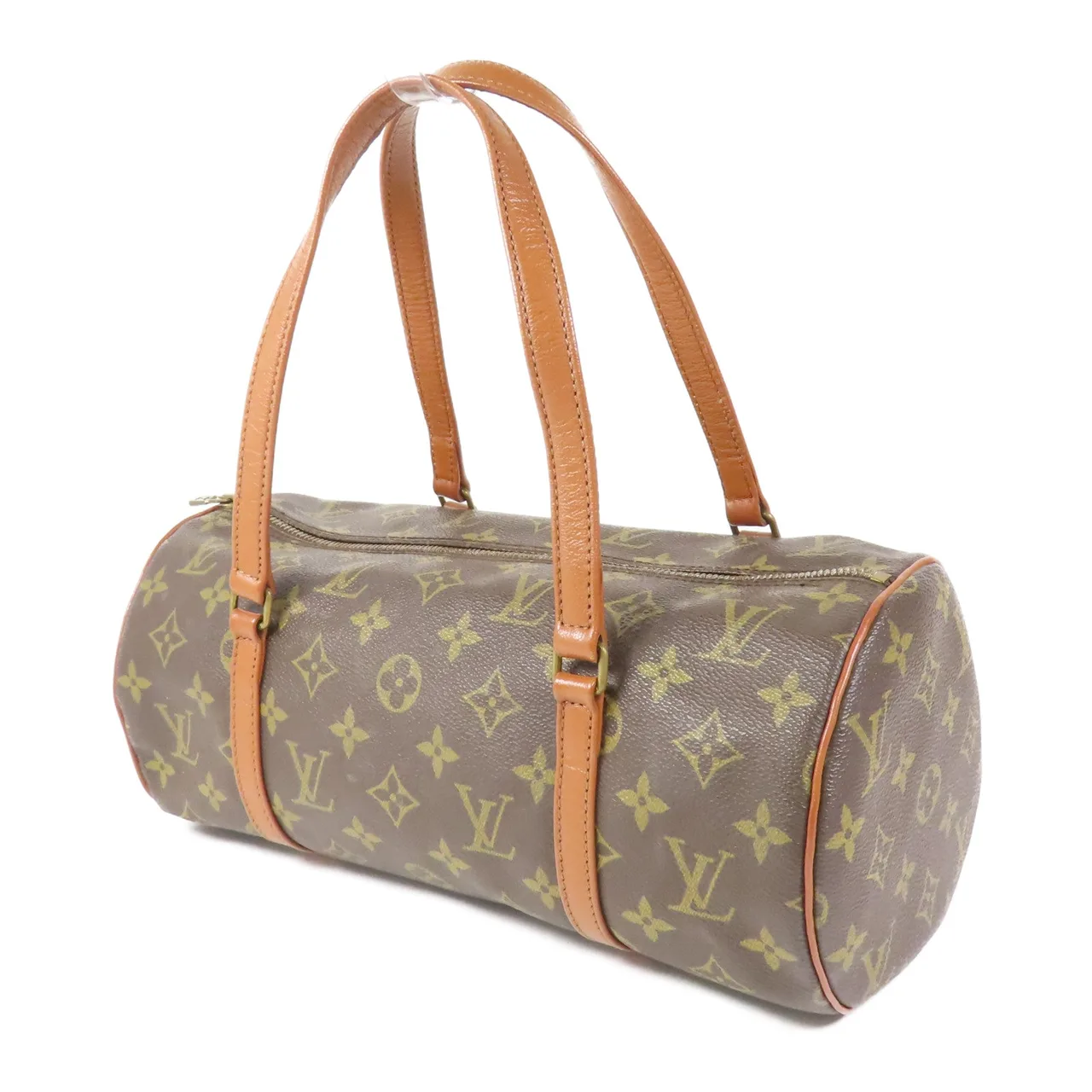 LOUIS VUITTON Papillon M51385 肩背包 塗層帆布 棕色 / Brown 塗層帆布 中古品B - 縮圖 2