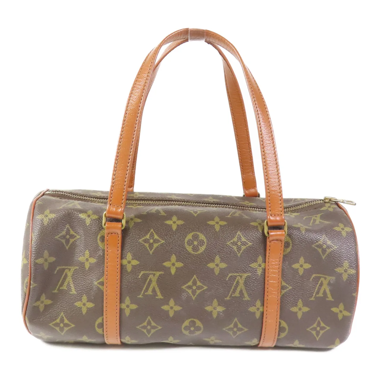 LOUIS VUITTON Papillon M51385 肩背包 塗層帆布 棕色 / Brown 塗層帆布 中古品B - 縮圖 3