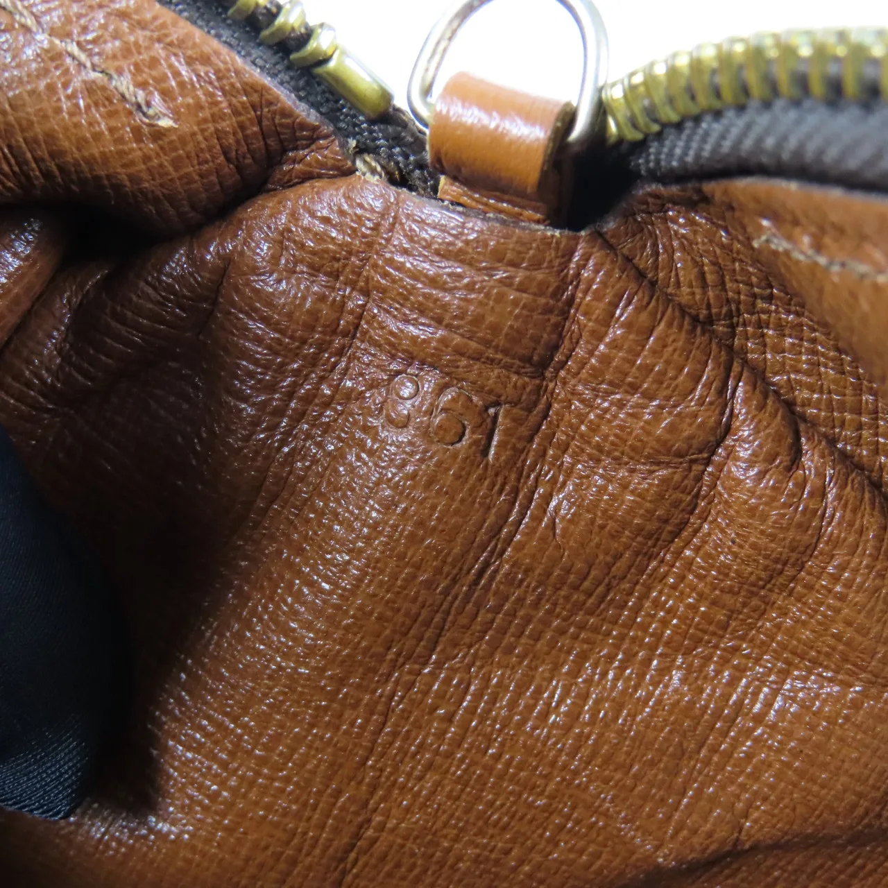 LOUIS VUITTON Papillon M51385 肩背包 塗層帆布 棕色 / Brown 塗層帆布 中古品B - 縮圖 8