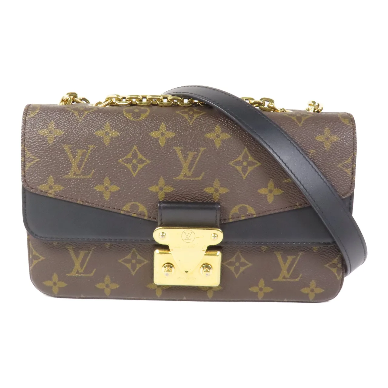 LOUIS VUITTON Marceau M46126 肩背包 塗層帆布 棕色 / Brown