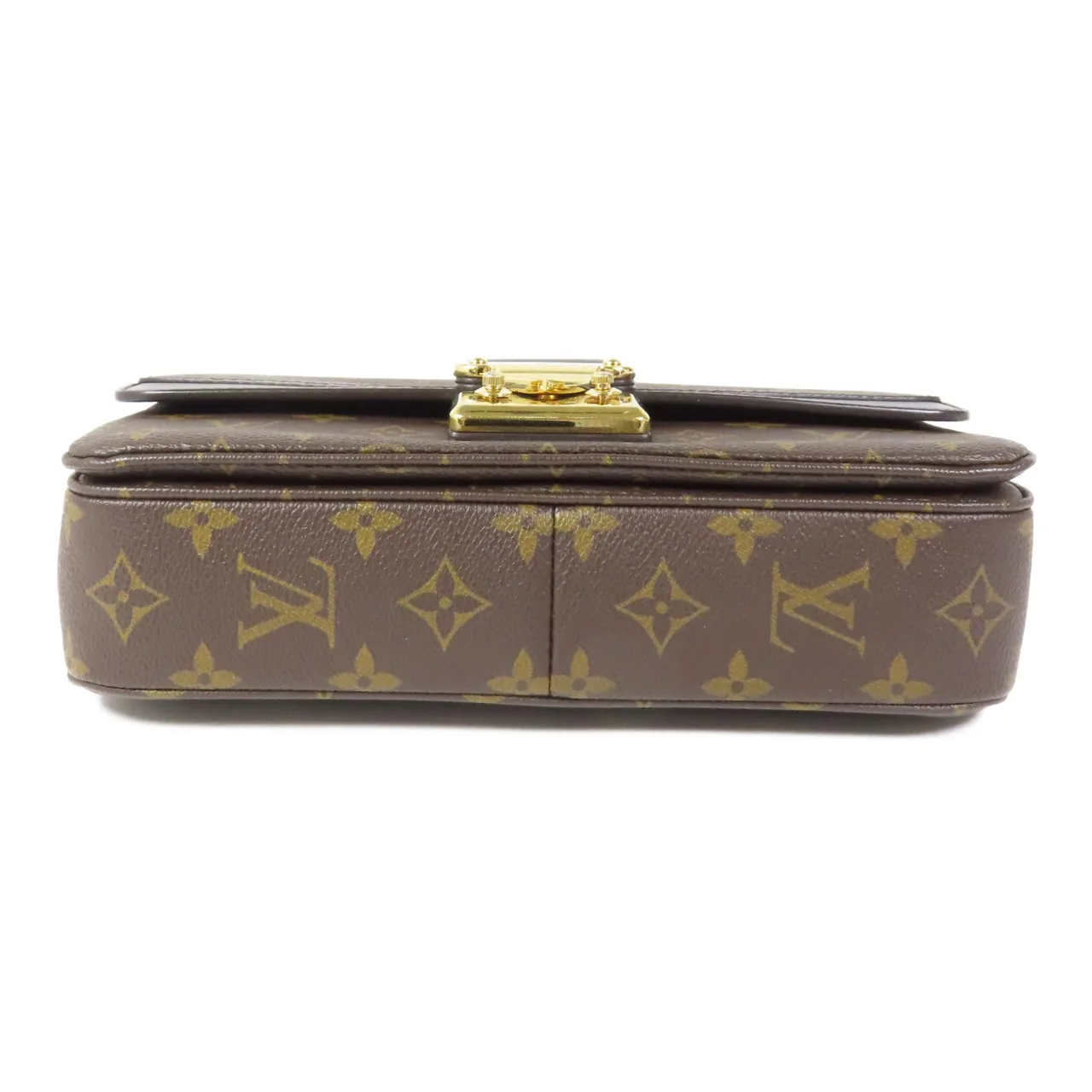 LOUIS VUITTON Marceau M46126 肩背包 塗層帆布 棕色 / Brown 塗層帆布 中古品B - 縮圖 4