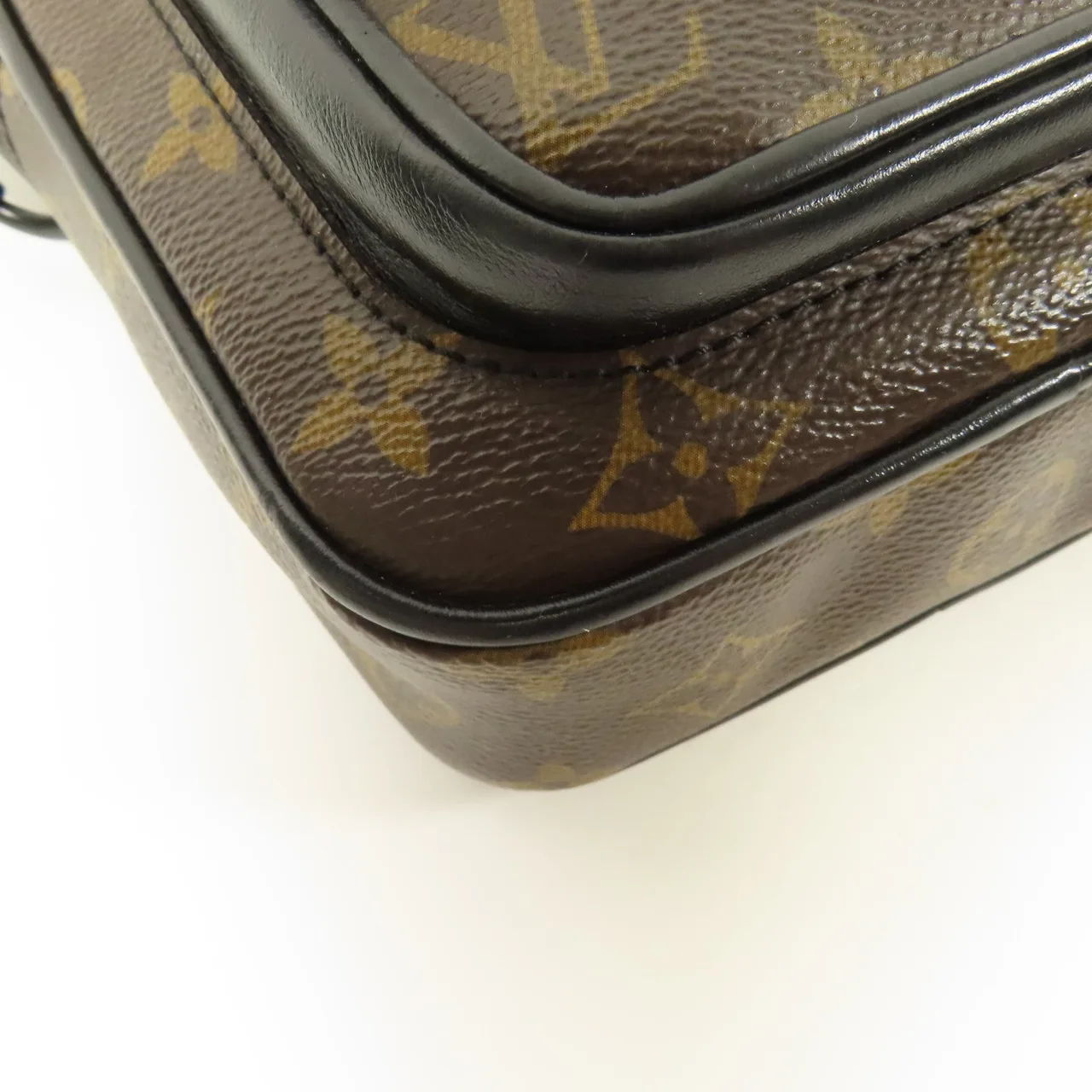 LOUIS VUITTON Christopher M69404 肩背包 塗層帆布 棕色 / 黑色 / Brown 塗層帆布 中古品A - 縮圖 5