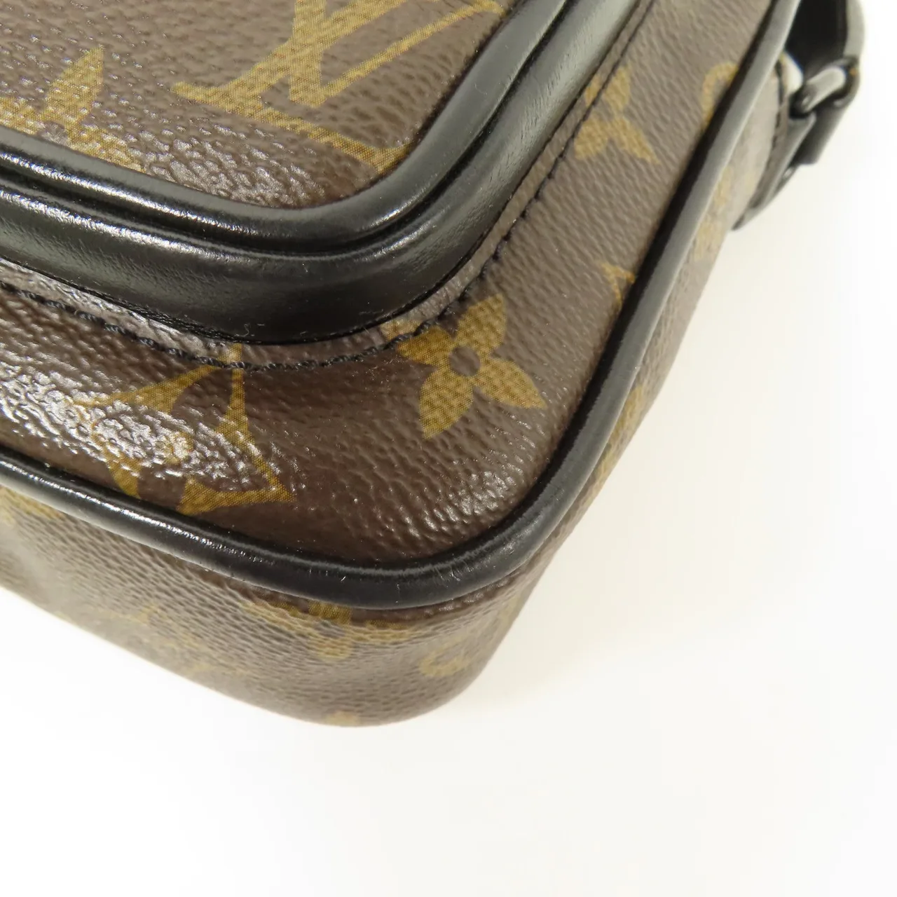 LOUIS VUITTON Christopher M69404 肩背包 塗層帆布 棕色 / 黑色 / Brown 塗層帆布 中古品A - 縮圖 6