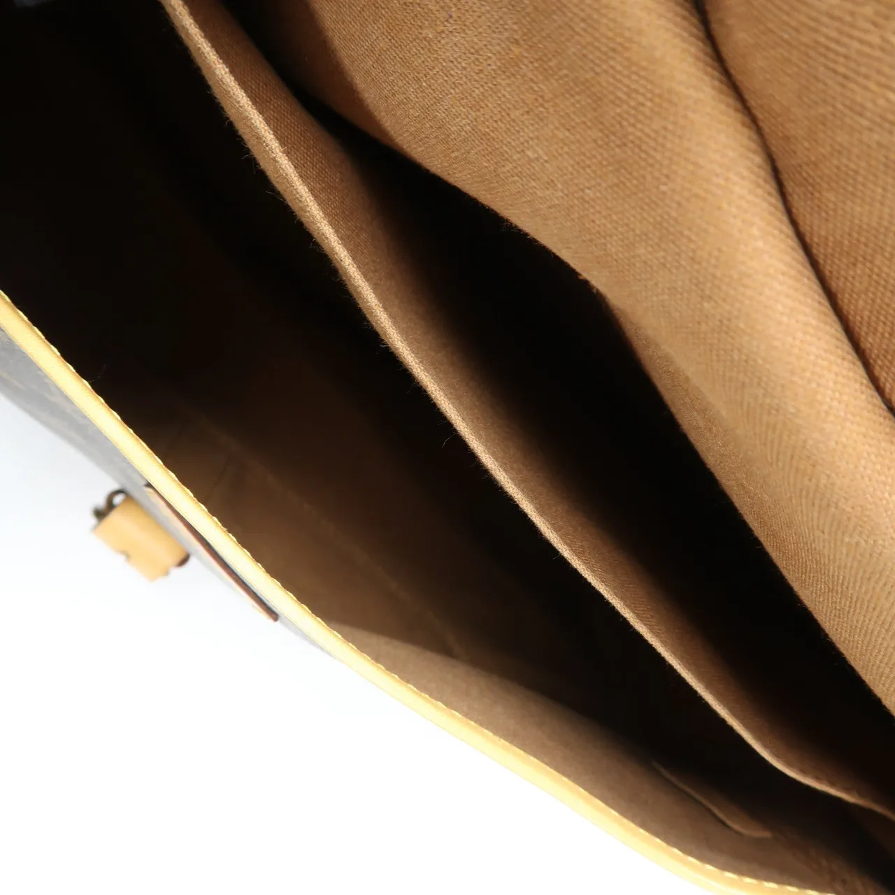 LOUIS VUITTON Saumur M42254 肩背包 塗層帆布 棕色 / Brown 塗層帆布 中古品B - 縮圖 5