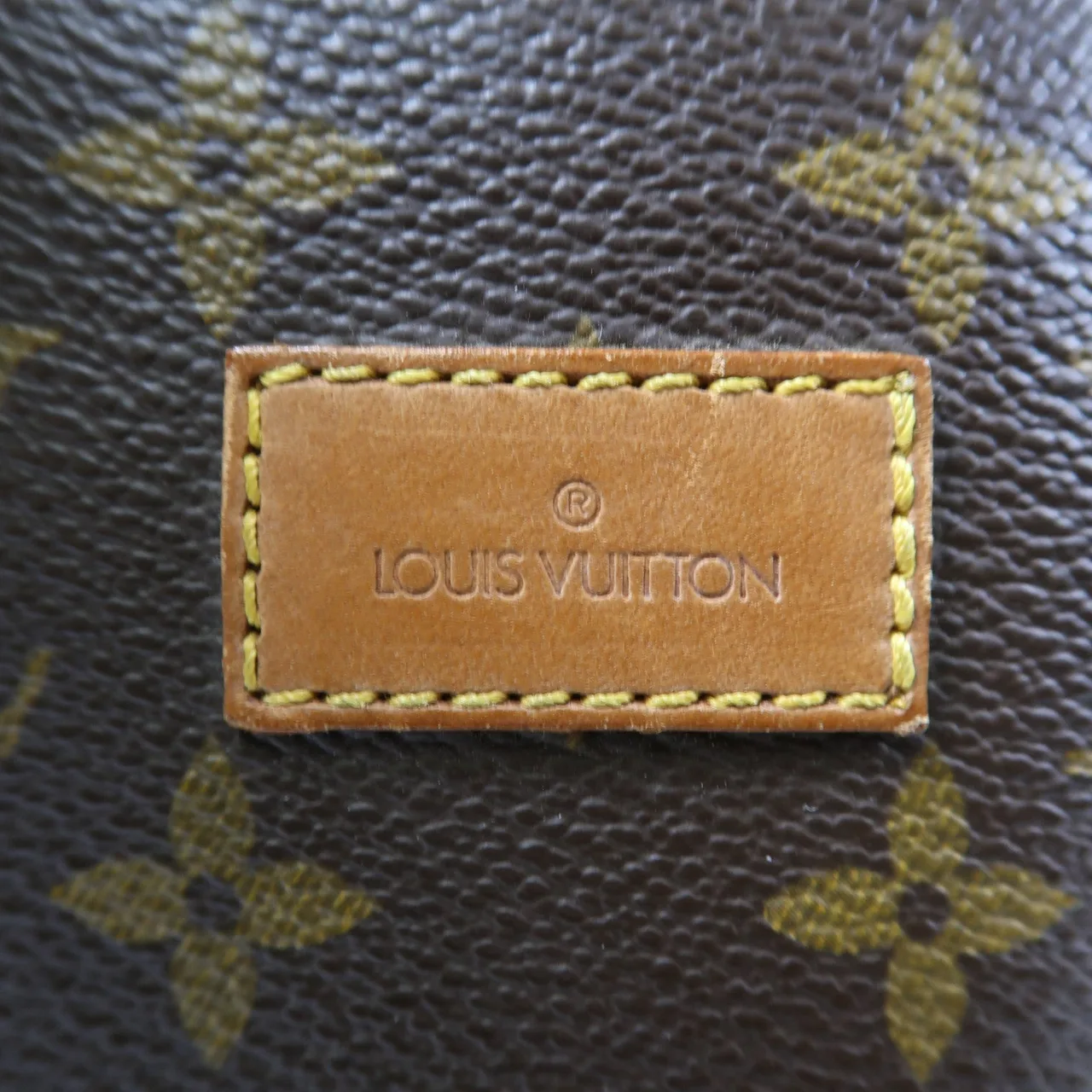 LOUIS VUITTON Saumur M42254 肩背包 塗層帆布 棕色 / Brown 塗層帆布 中古品B - 縮圖 6
