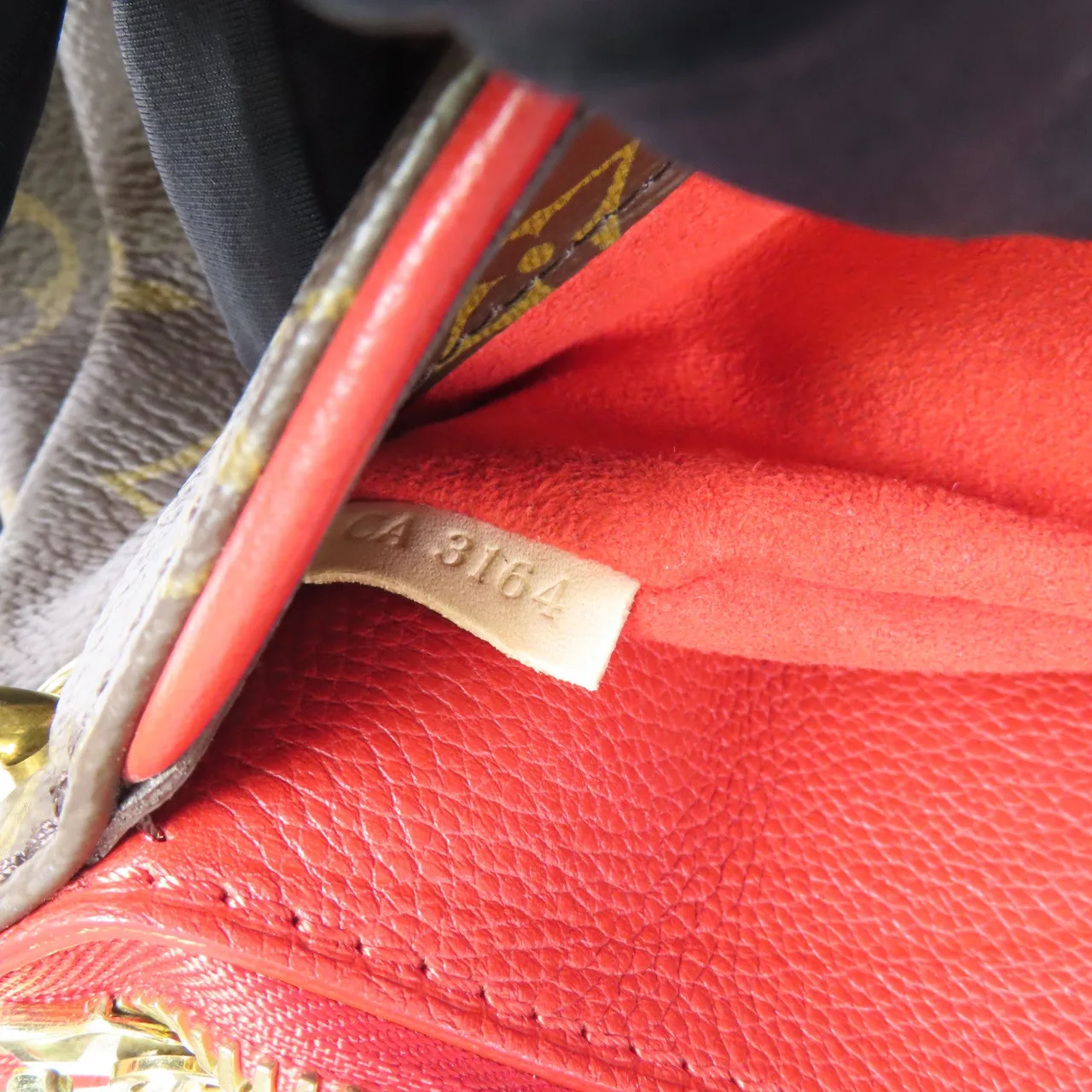 LOUIS VUITTON Pallas M41175 兩用包 塗層帆布 棕色 / Brown 塗層帆布 中古品B - 縮圖 11