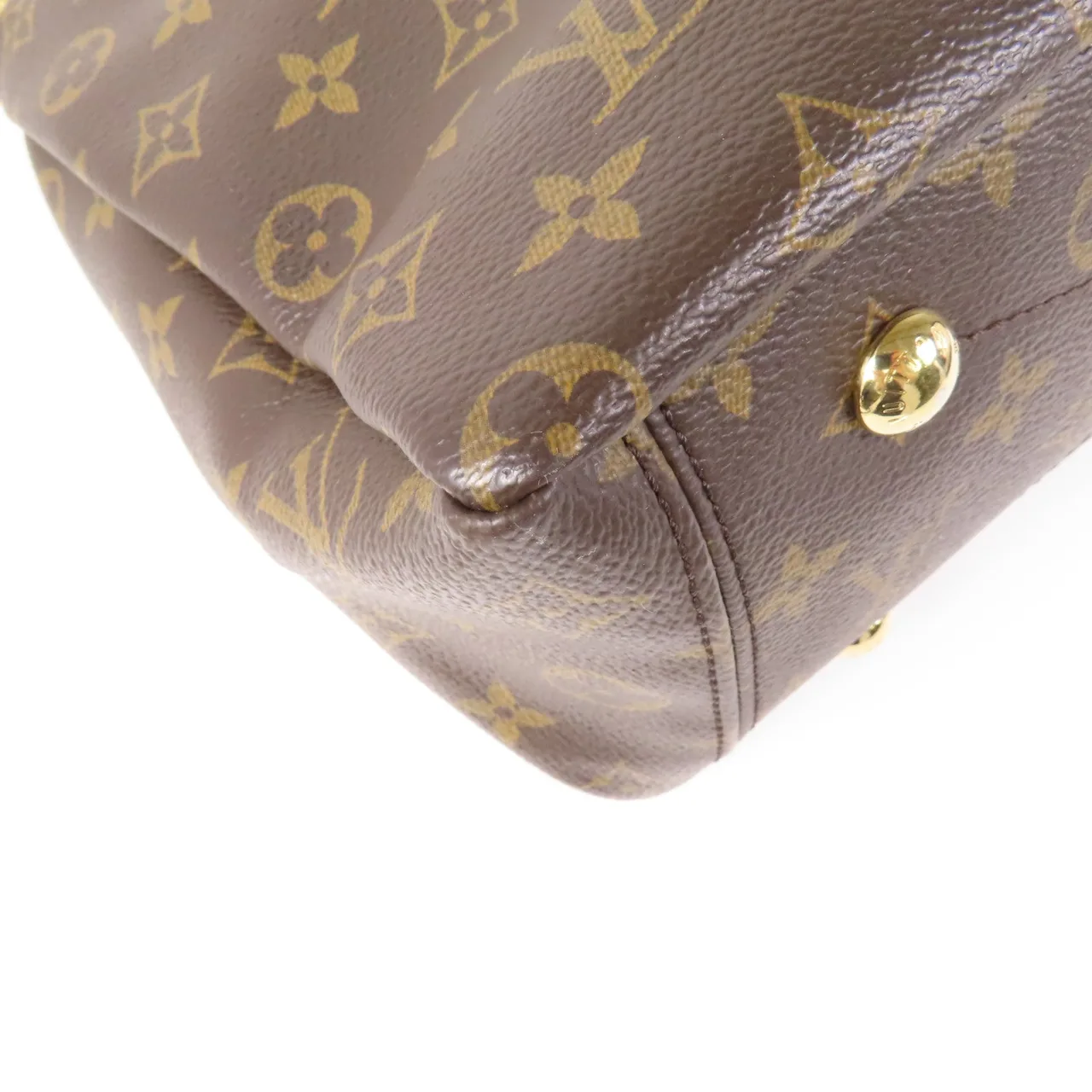 LOUIS VUITTON Pallas M41175 兩用包 塗層帆布 棕色 / Brown 塗層帆布 中古品B - 縮圖 12