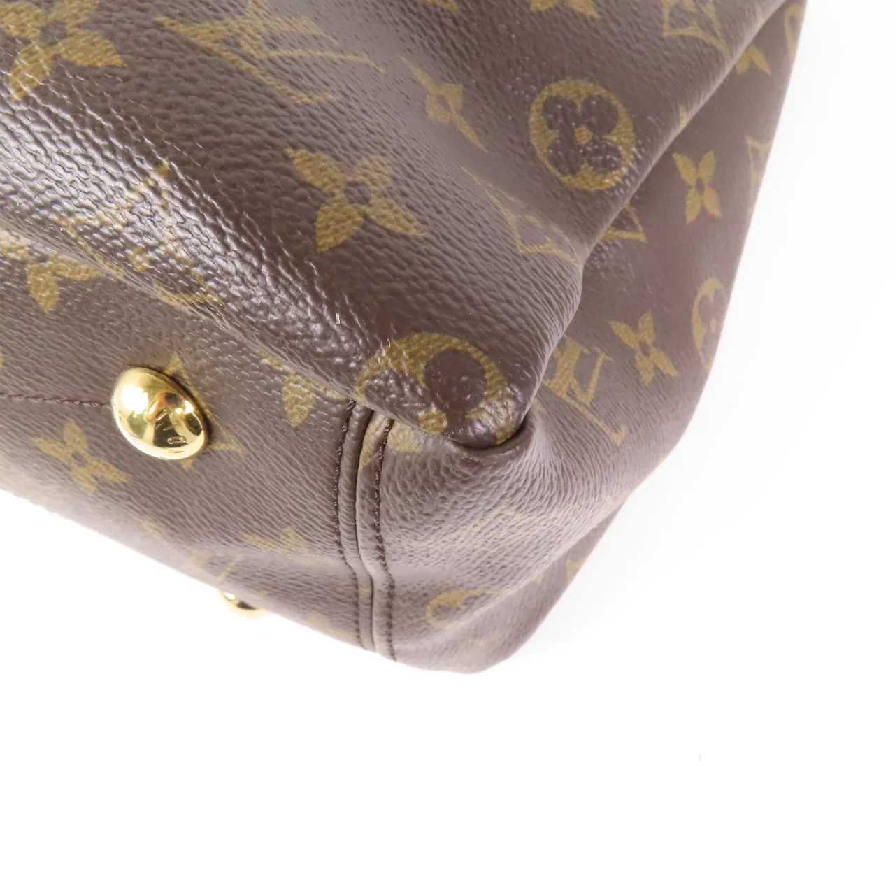 LOUIS VUITTON Pallas M41175 兩用包 塗層帆布 棕色 / Brown 塗層帆布 中古品B - 縮圖 13