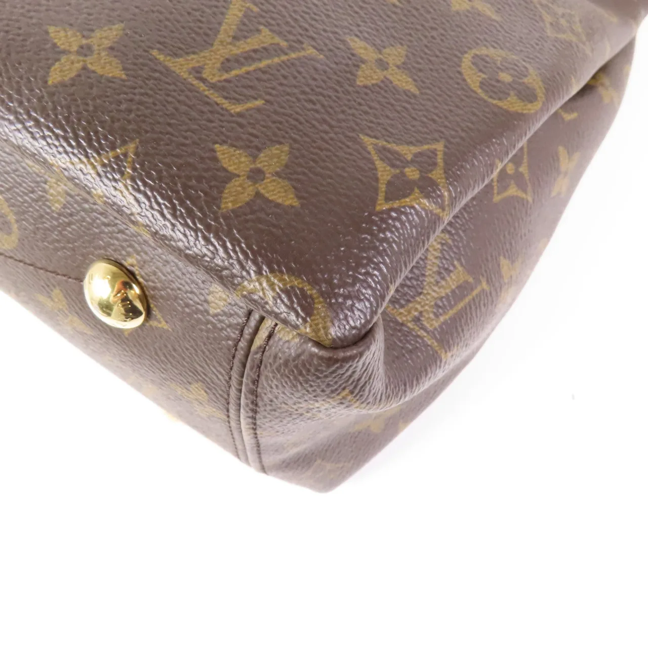 LOUIS VUITTON Pallas M41175 兩用包 塗層帆布 棕色 / Brown 塗層帆布 中古品B - 縮圖 15