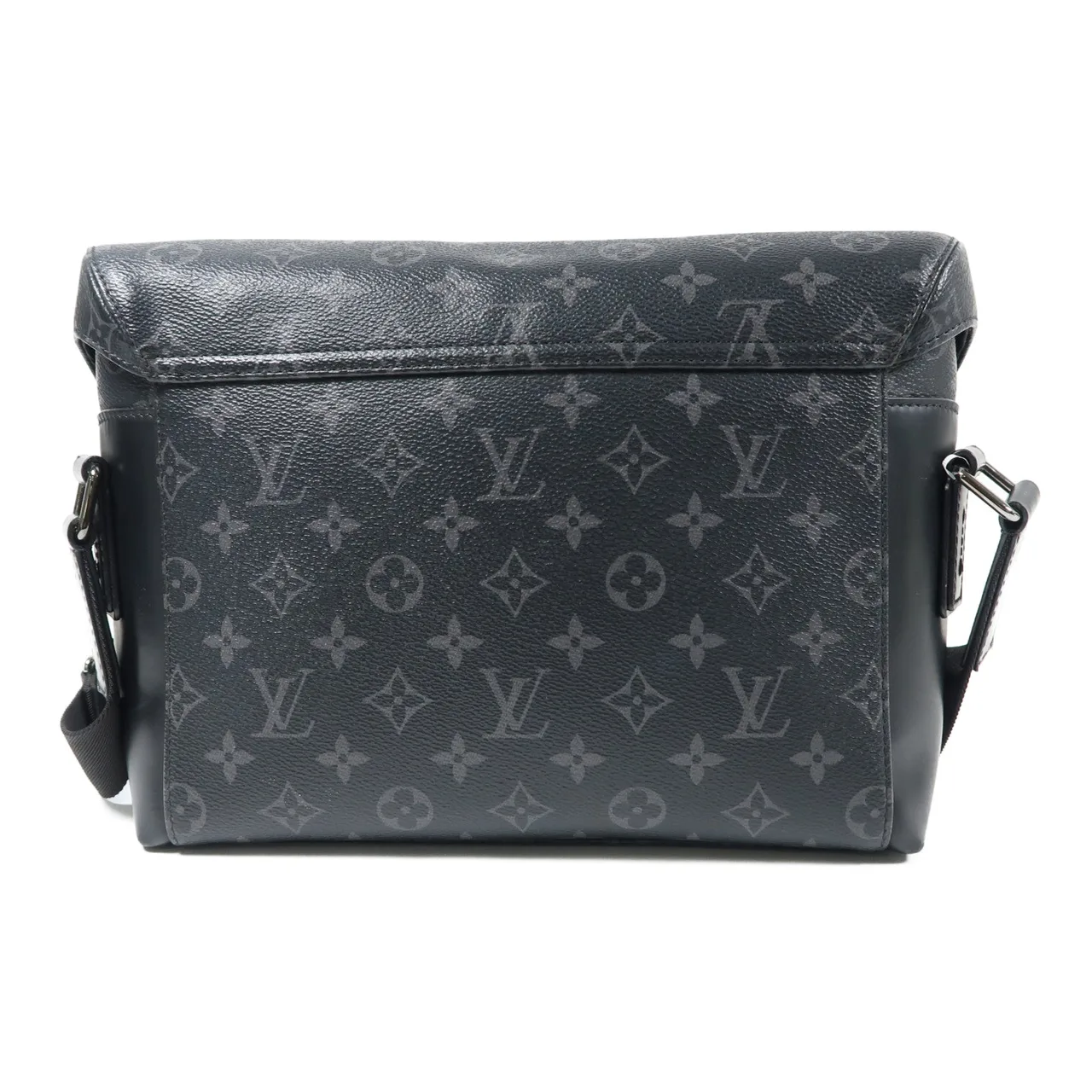 LOUIS VUITTON M40511 肩背包 塗層帆布 黑色 / Black 塗層帆布 中古品A - 縮圖 2