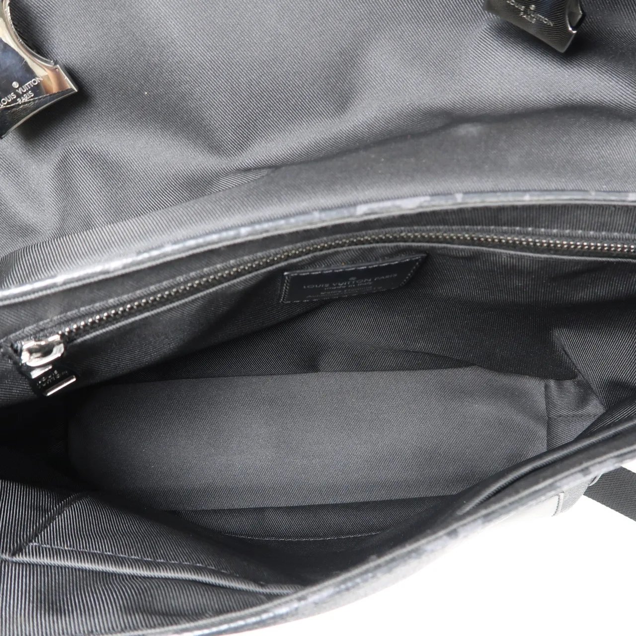 LOUIS VUITTON M40511 肩背包 塗層帆布 黑色 / Black 塗層帆布 中古品A - 縮圖 5