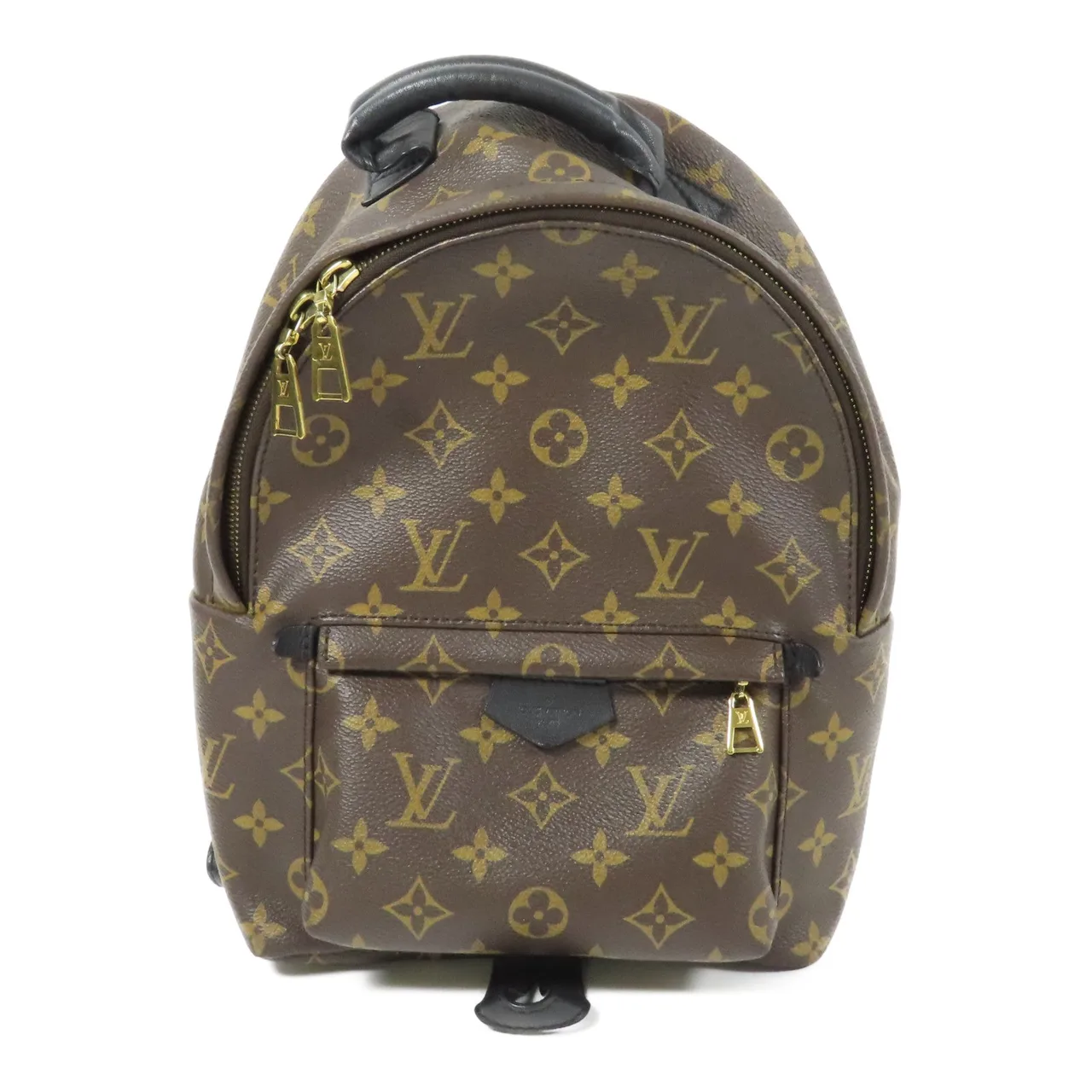 LOUIS VUITTON Palm Springs M41560 背包 塗層帆布 棕色 / Brown